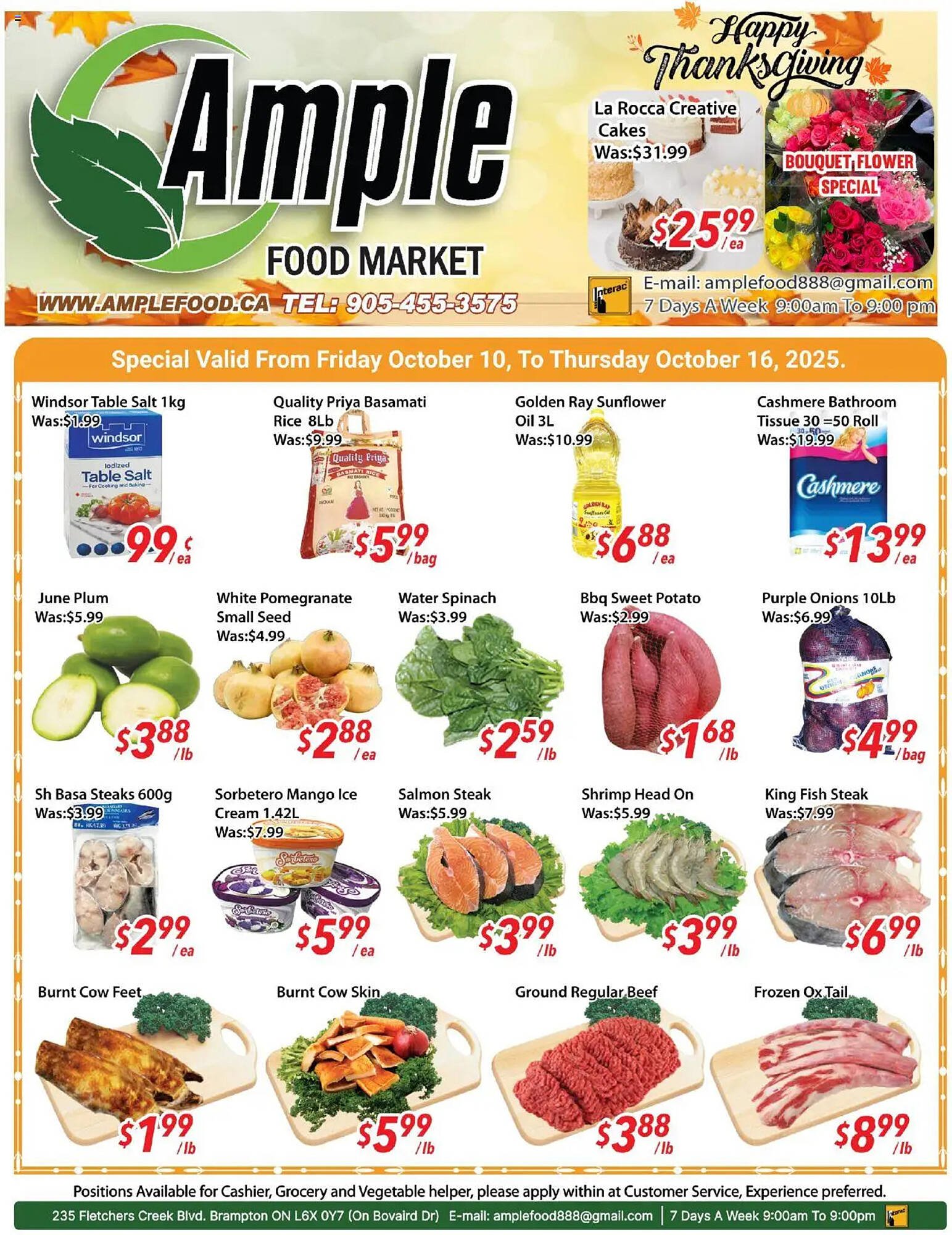 Ample Food Market flyer