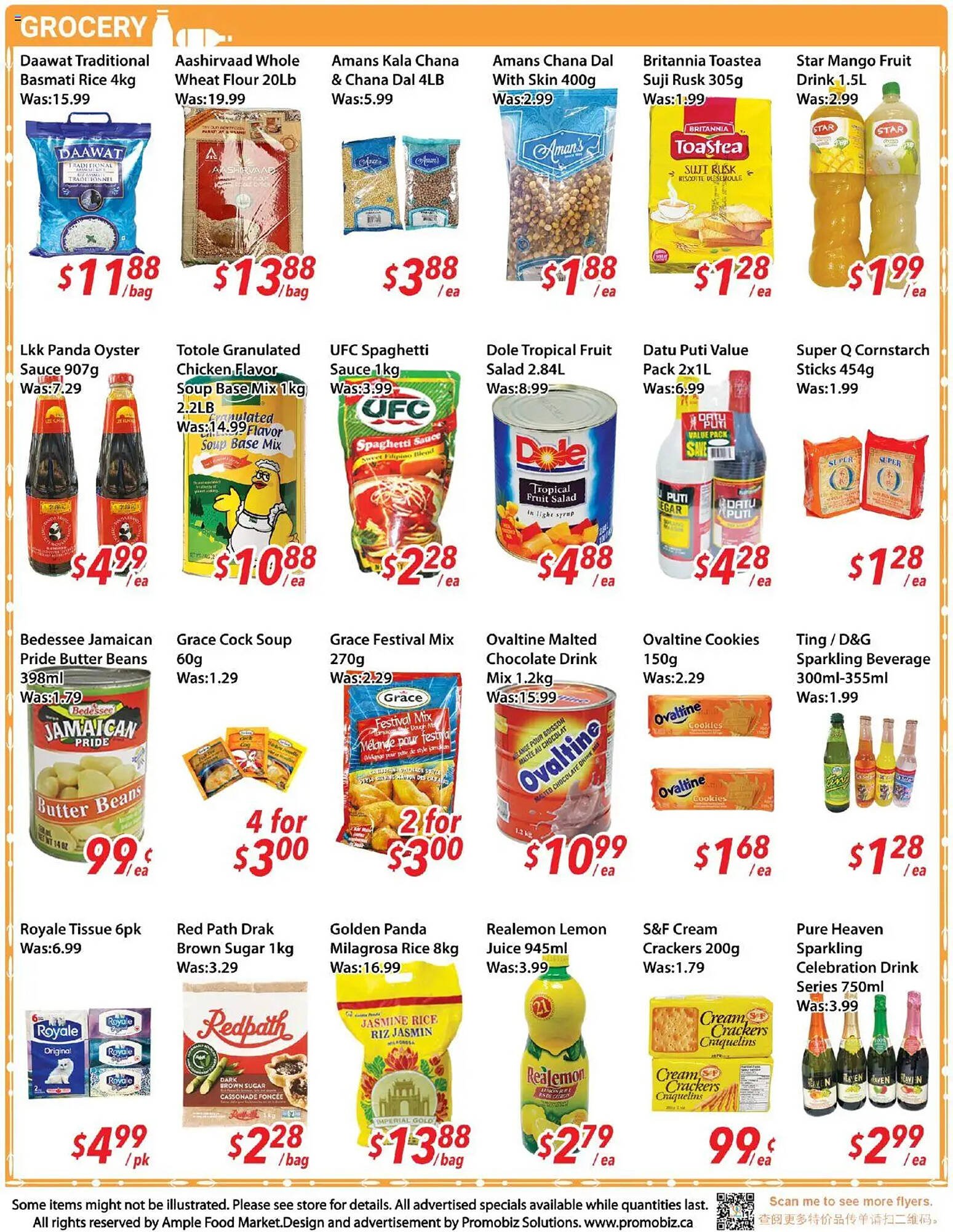 Ample Food Market flyer