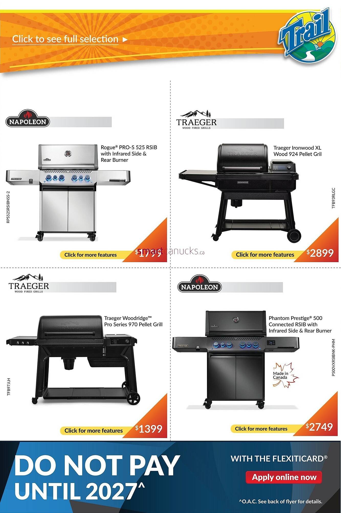 Trail Appliances flyer