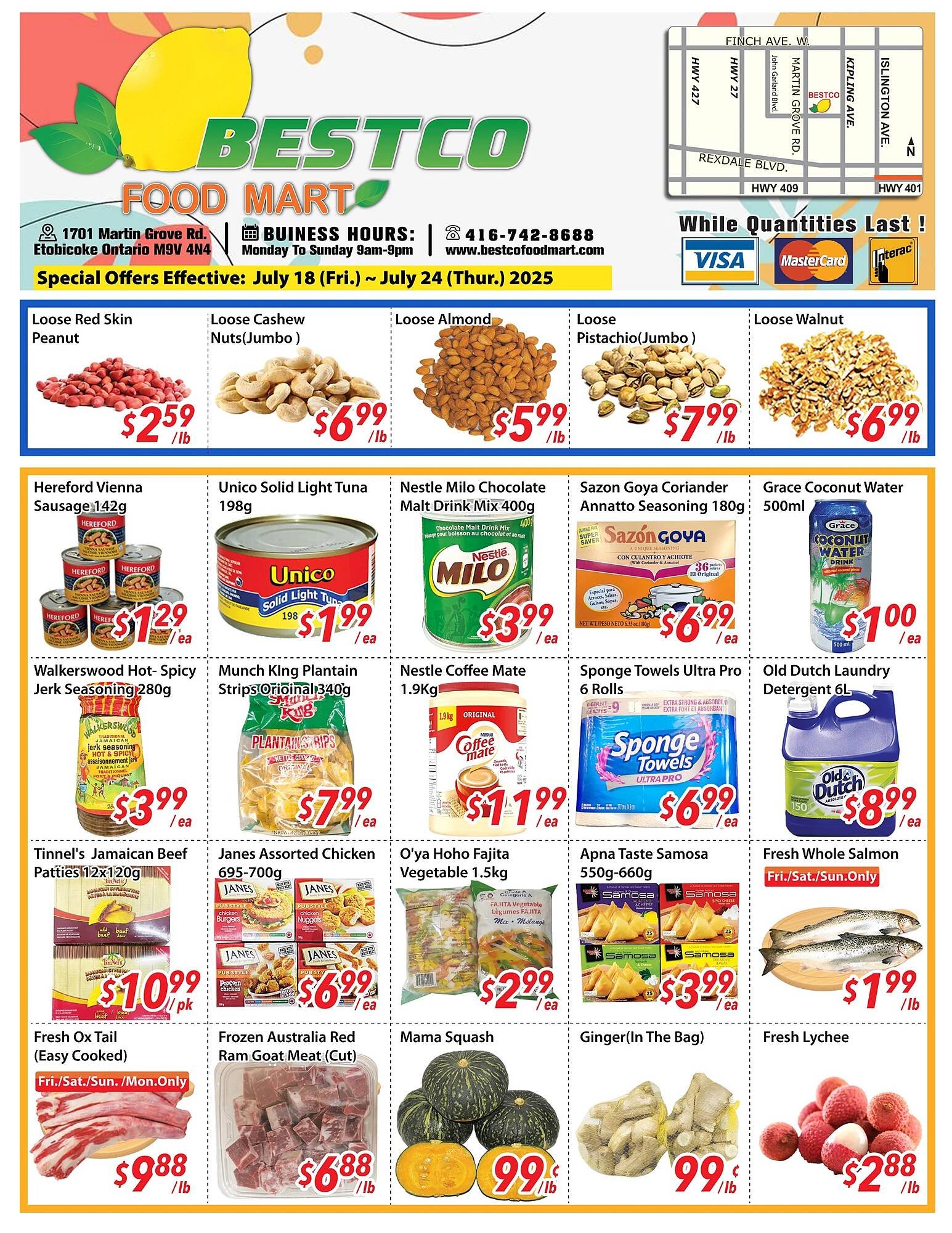 Bestco Food Mart flyer (2025-07-18 - 2025-07-24) | 1