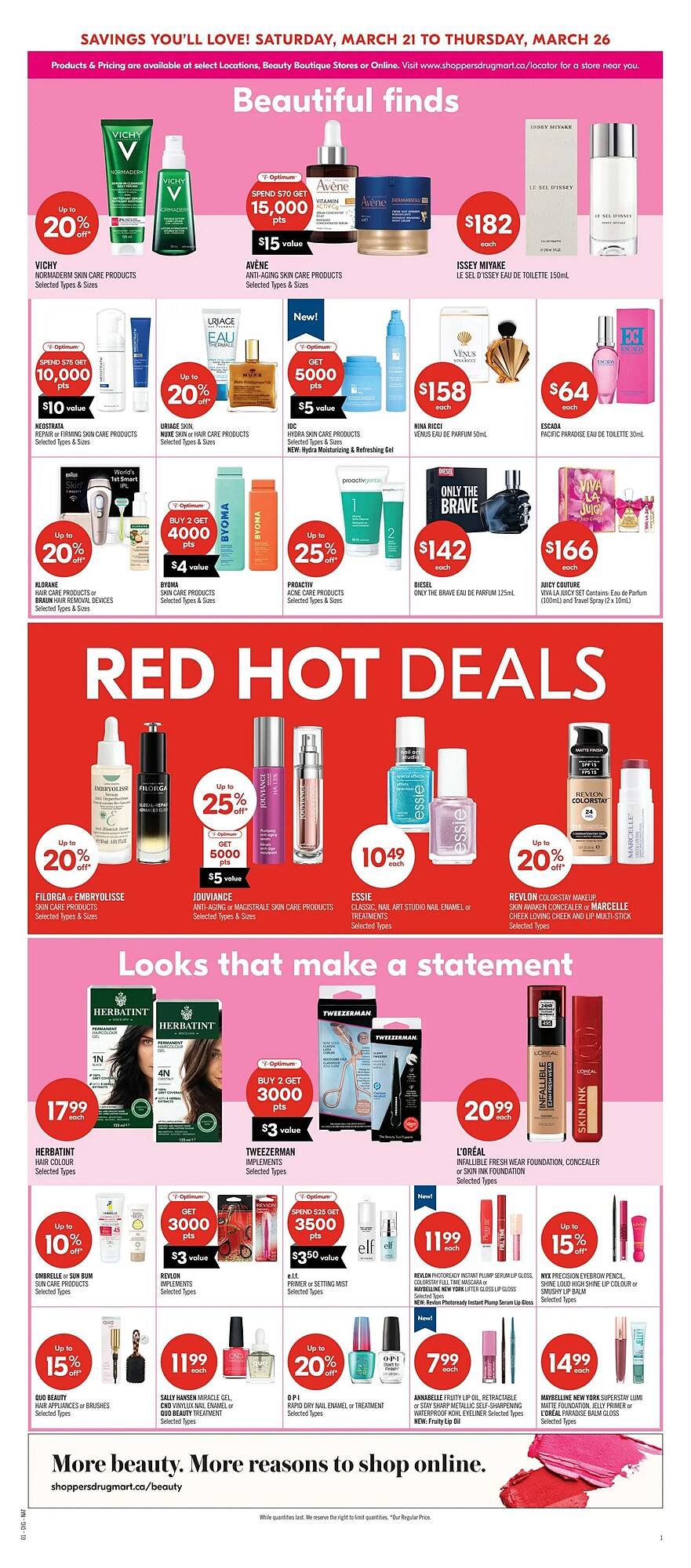 Shoppers Drug Mart flyer