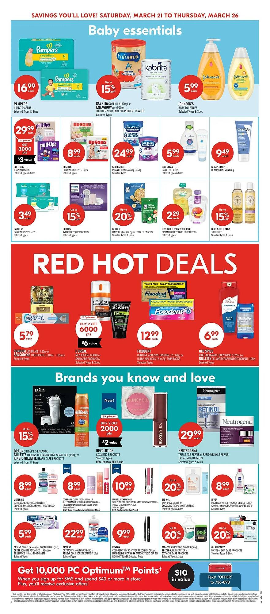 Shoppers Drug Mart flyer
