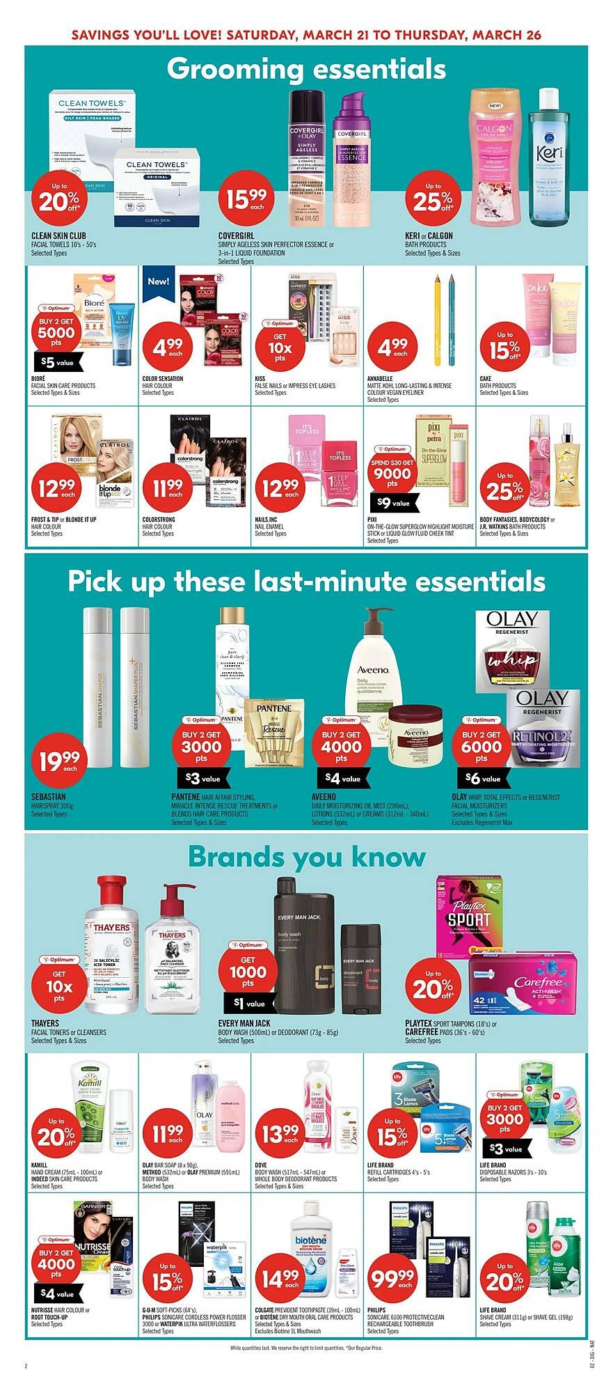 Shoppers Drug Mart flyer