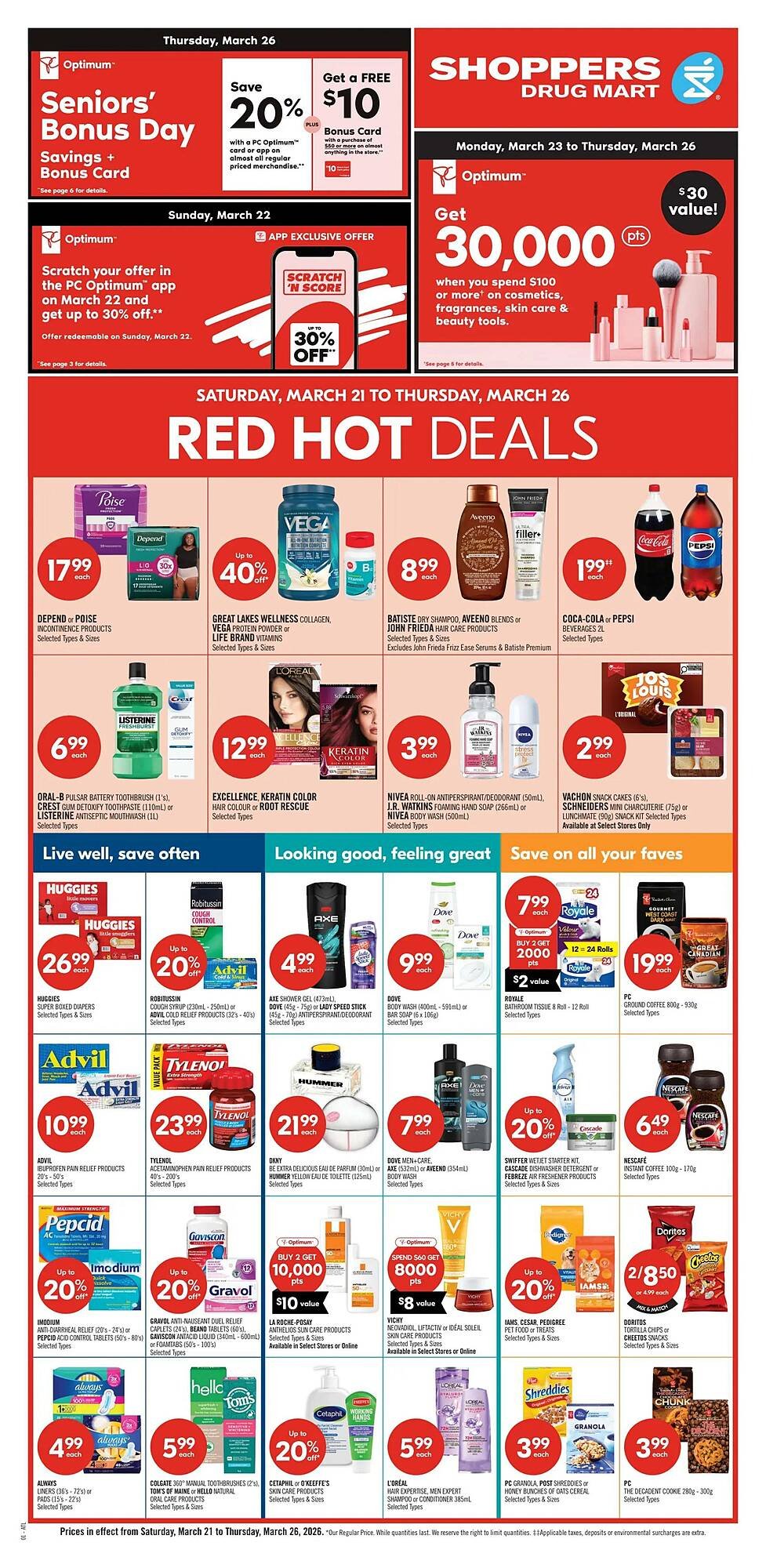 Shoppers Drug Mart flyer