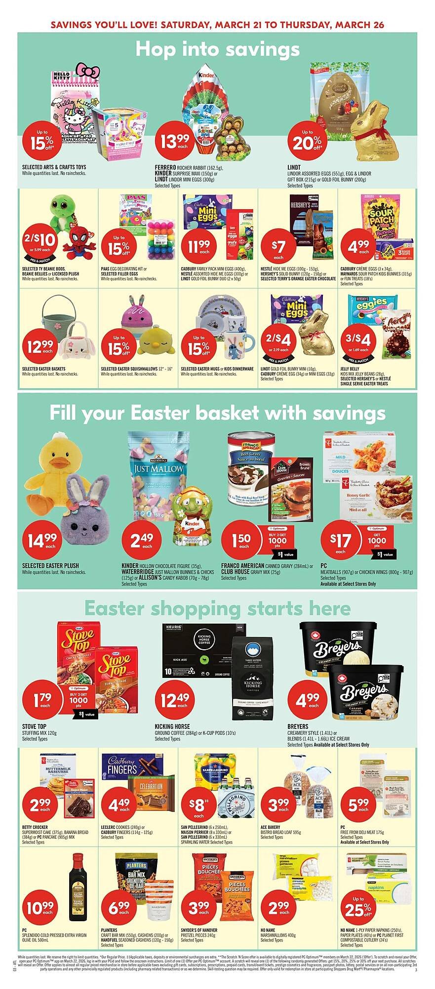 Shoppers Drug Mart flyer