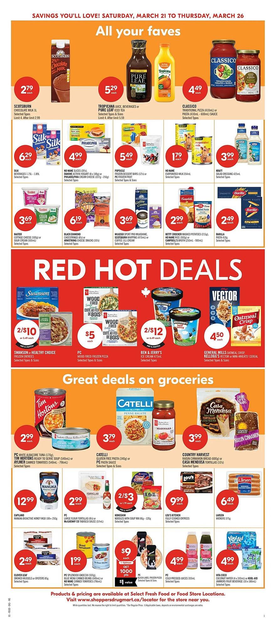 Shoppers Drug Mart flyer