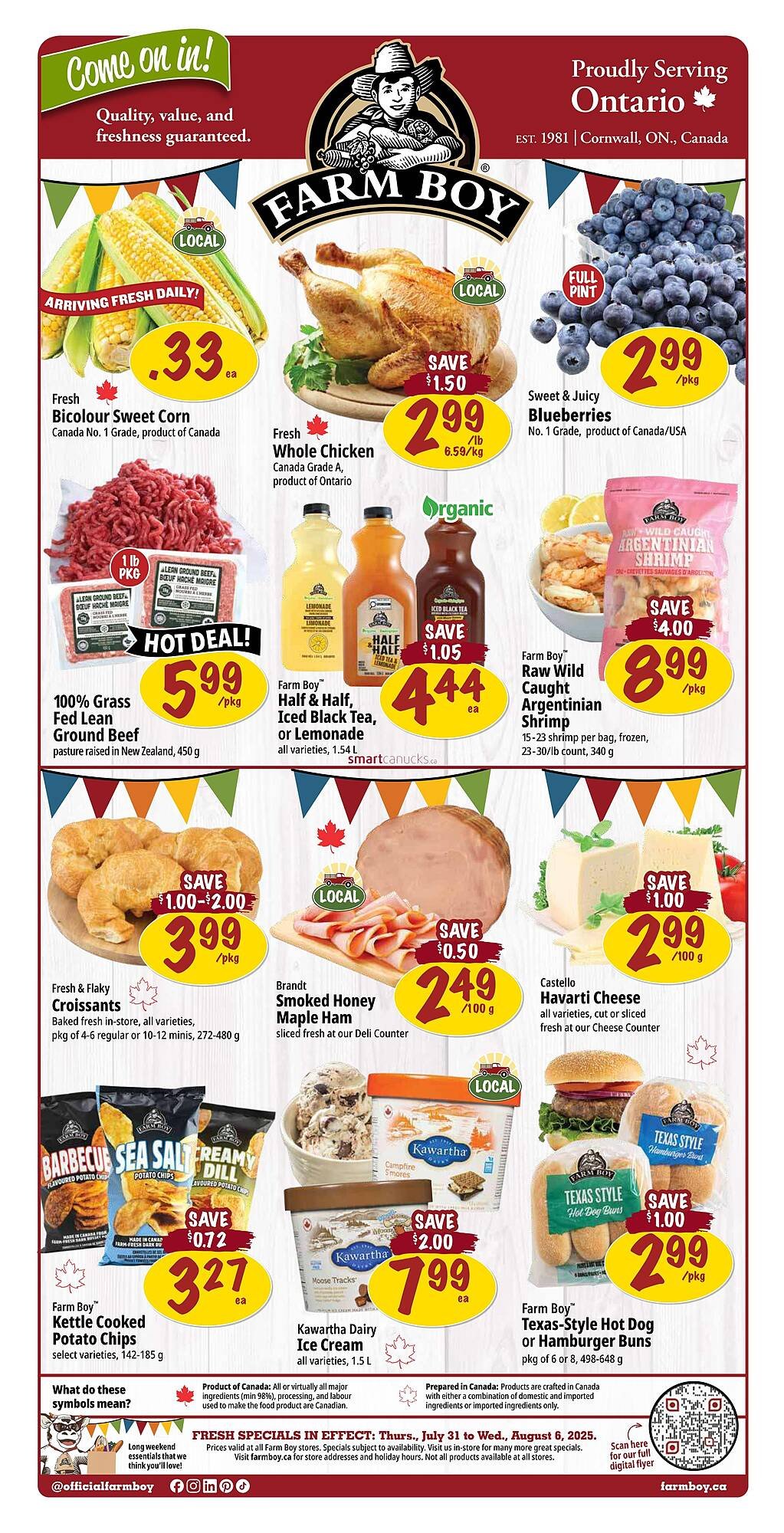 Farm Boy flyer (2025-07-31 - 2025-08-06) | 1