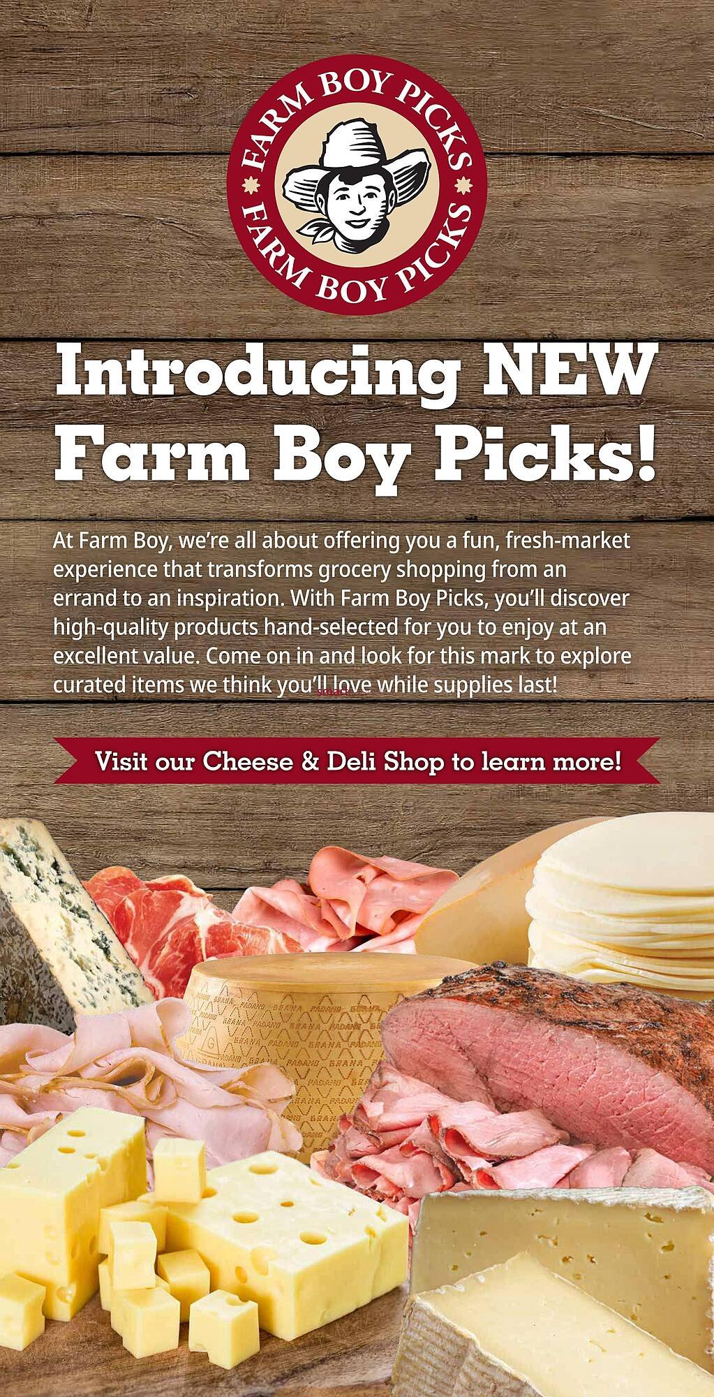 Farm Boy flyer
