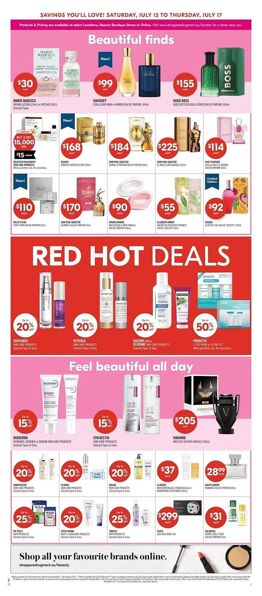 Shoppers Drug Mart flyer