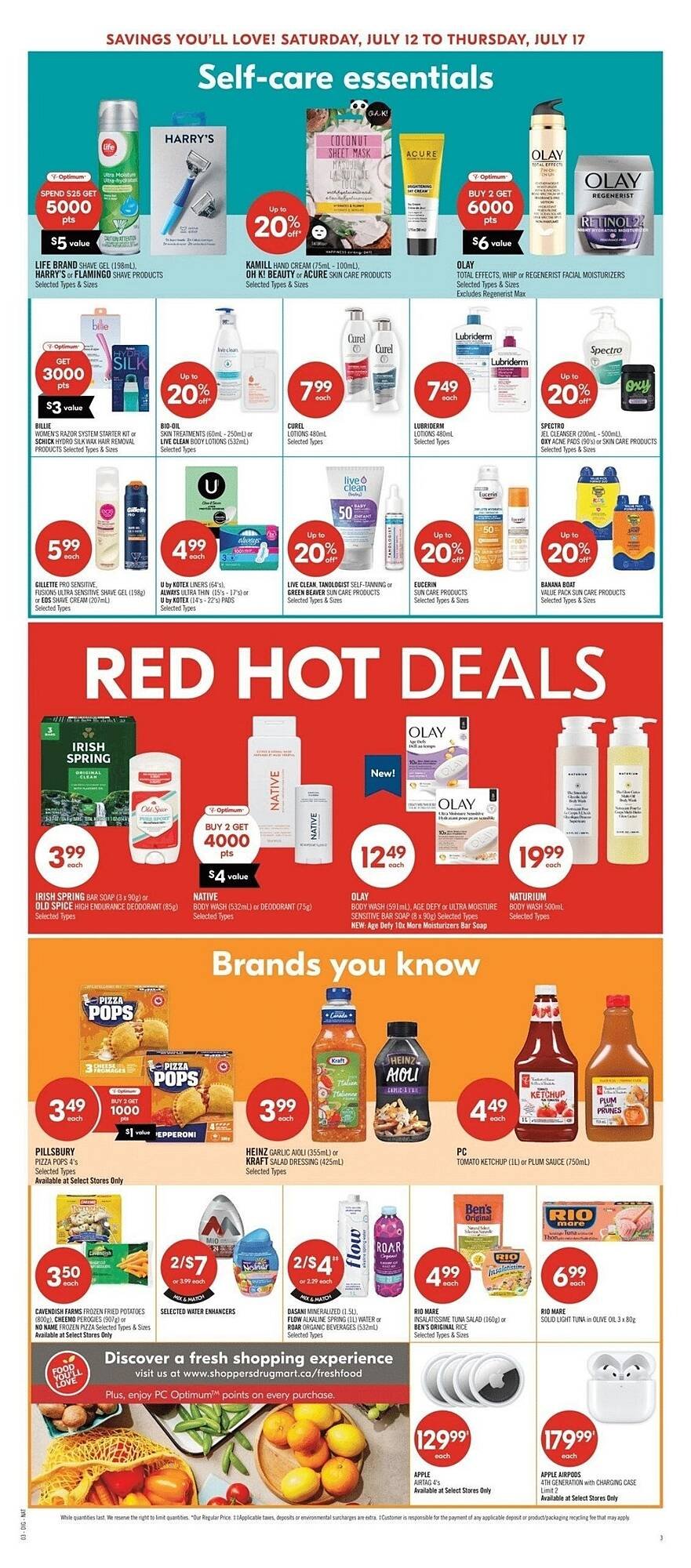 Shoppers Drug Mart flyer