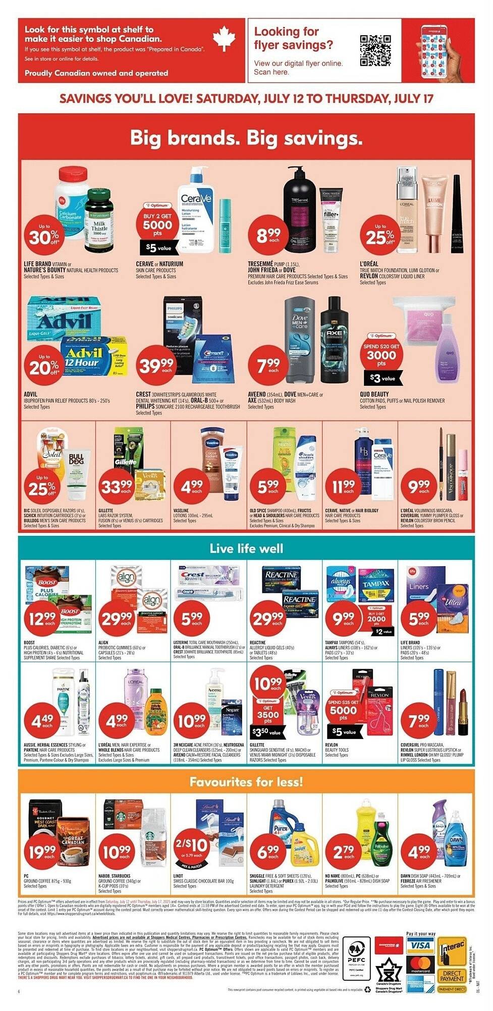 Shoppers Drug Mart flyer