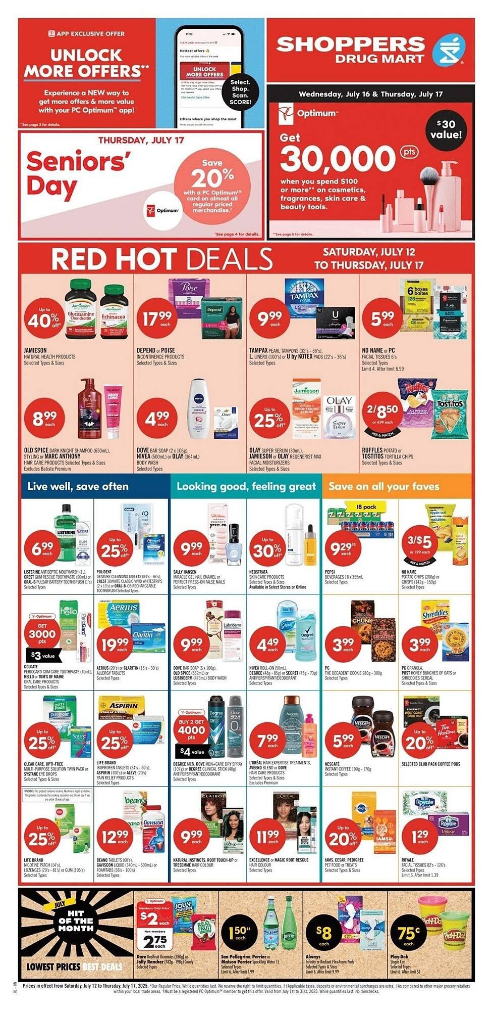 Shoppers Drug Mart flyer