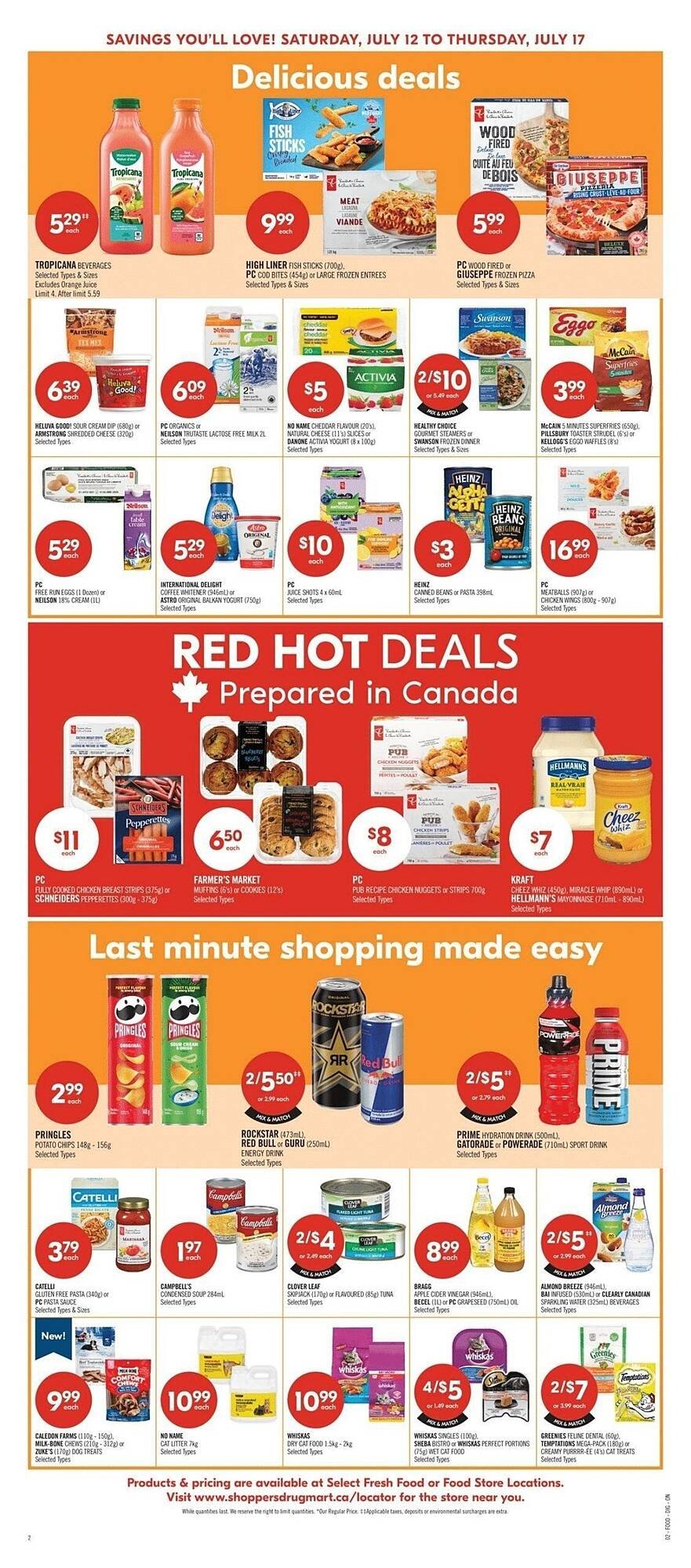 Shoppers Drug Mart flyer
