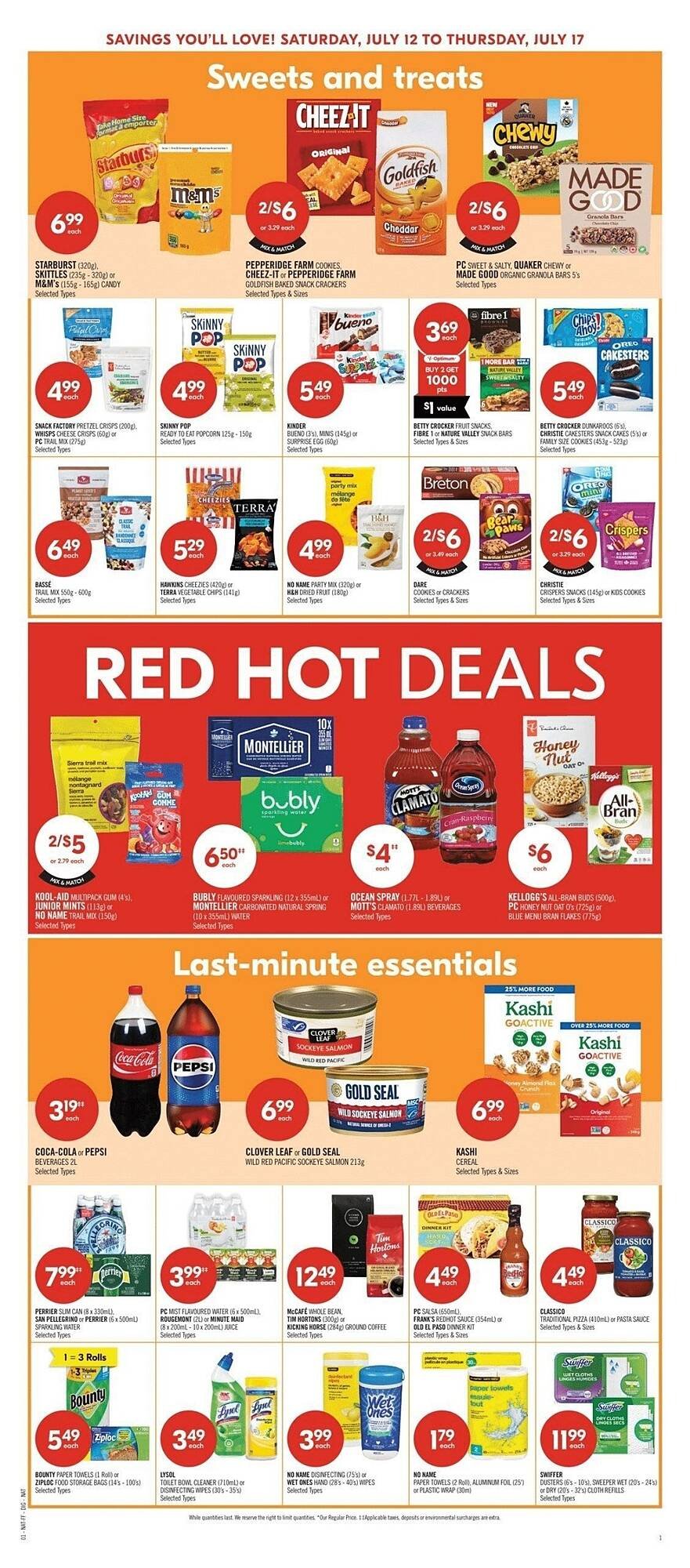 Shoppers Drug Mart flyer