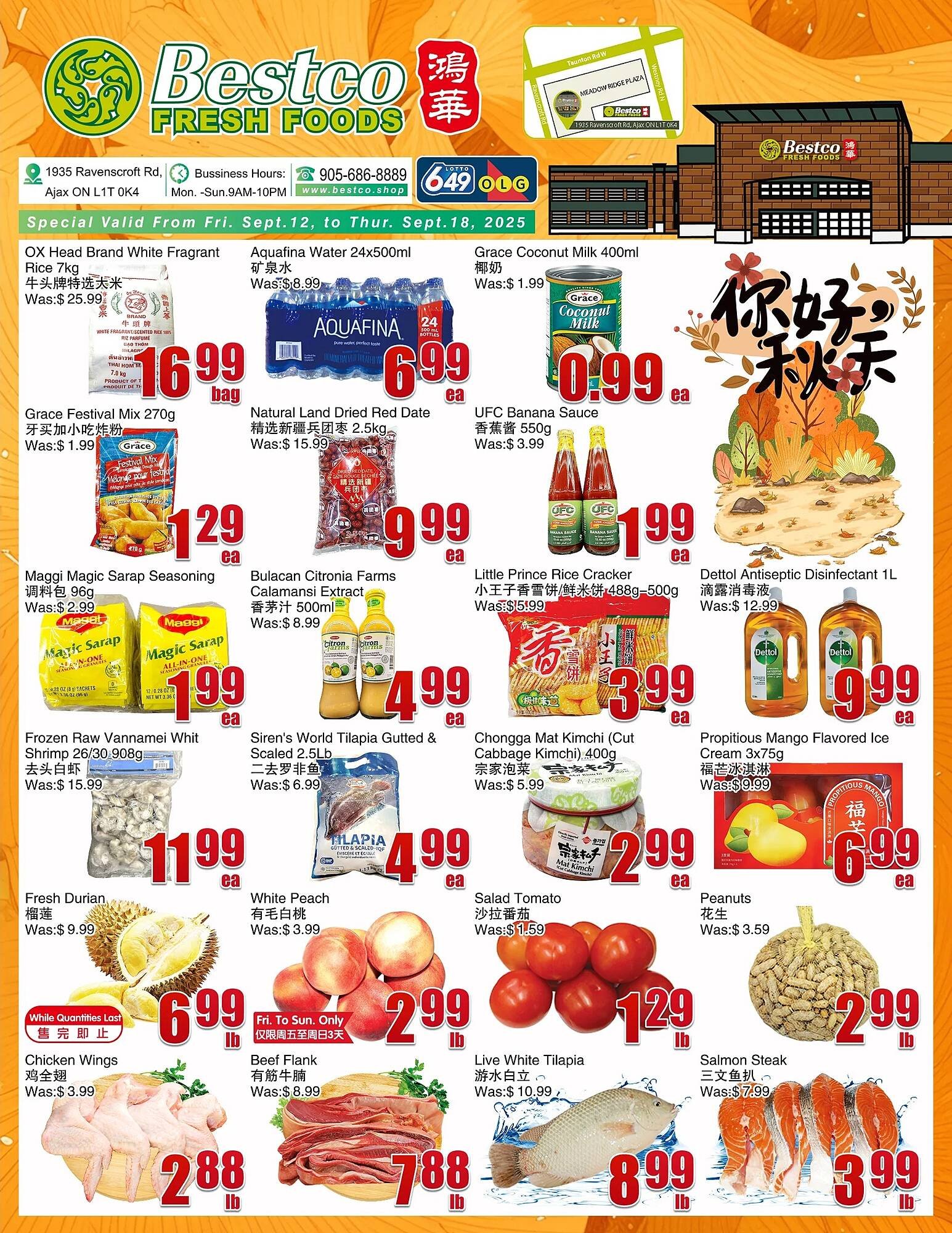 Bestco Food Mart flyer (2025-09-12 - 2025-09-18) | 1