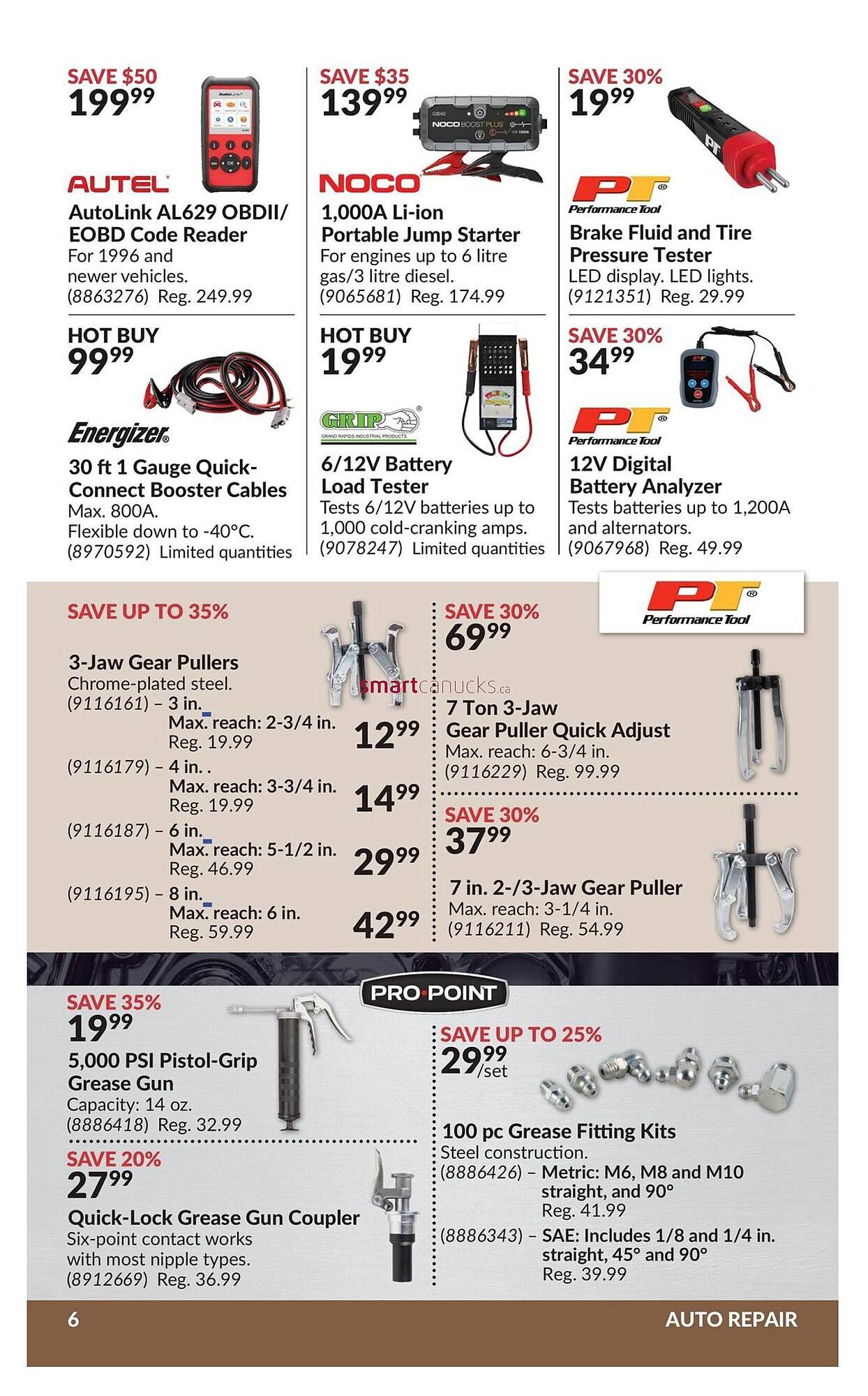 Princess Auto flyer