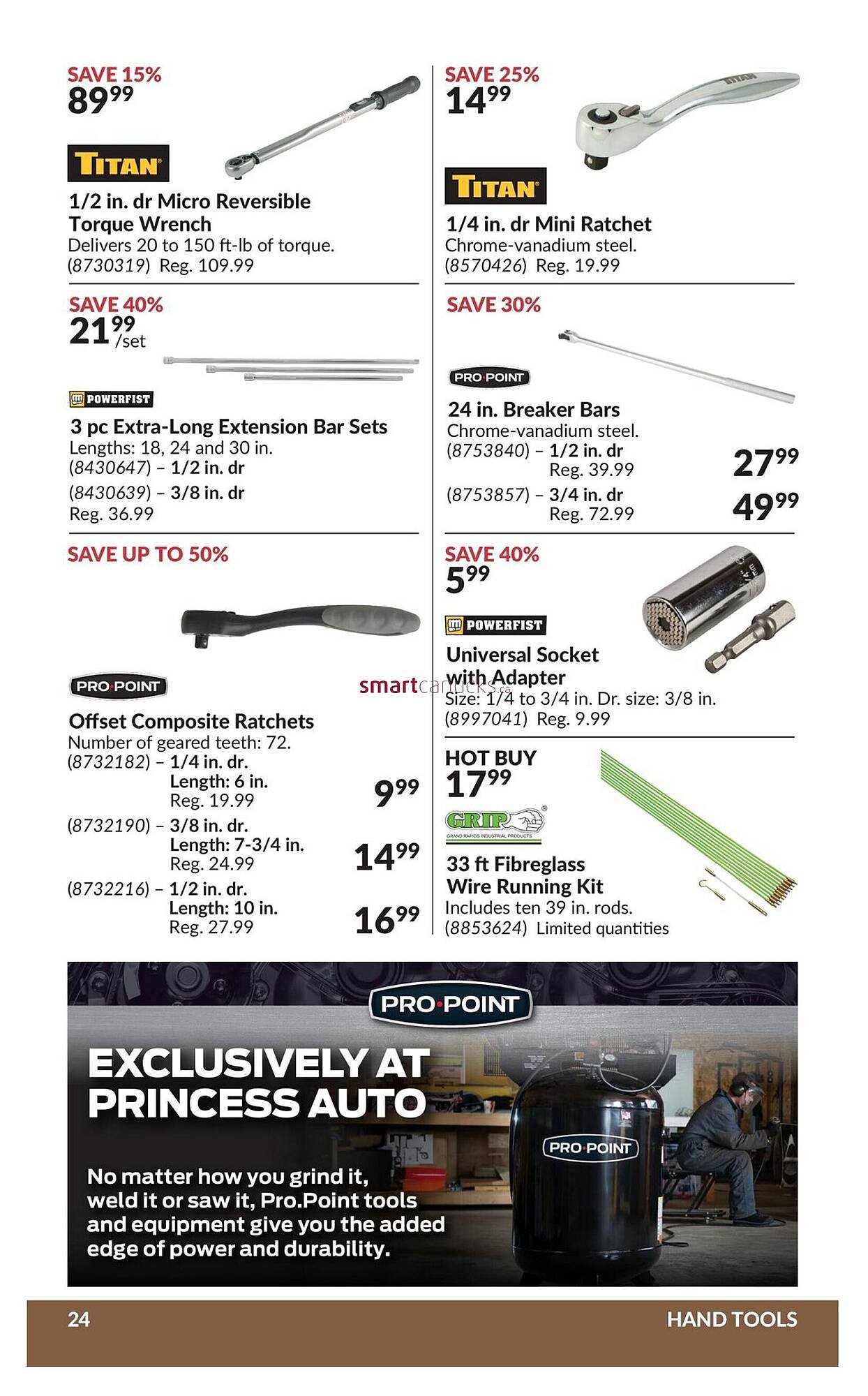 Princess Auto flyer