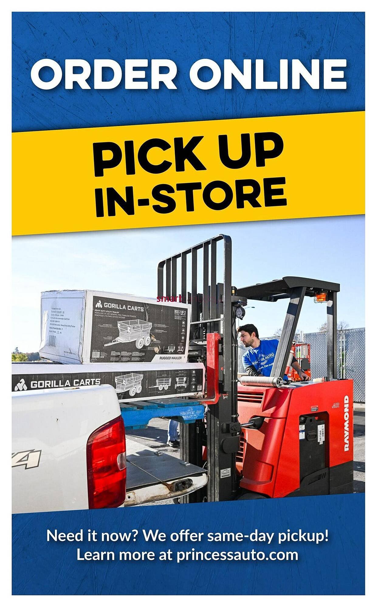 Princess Auto flyer