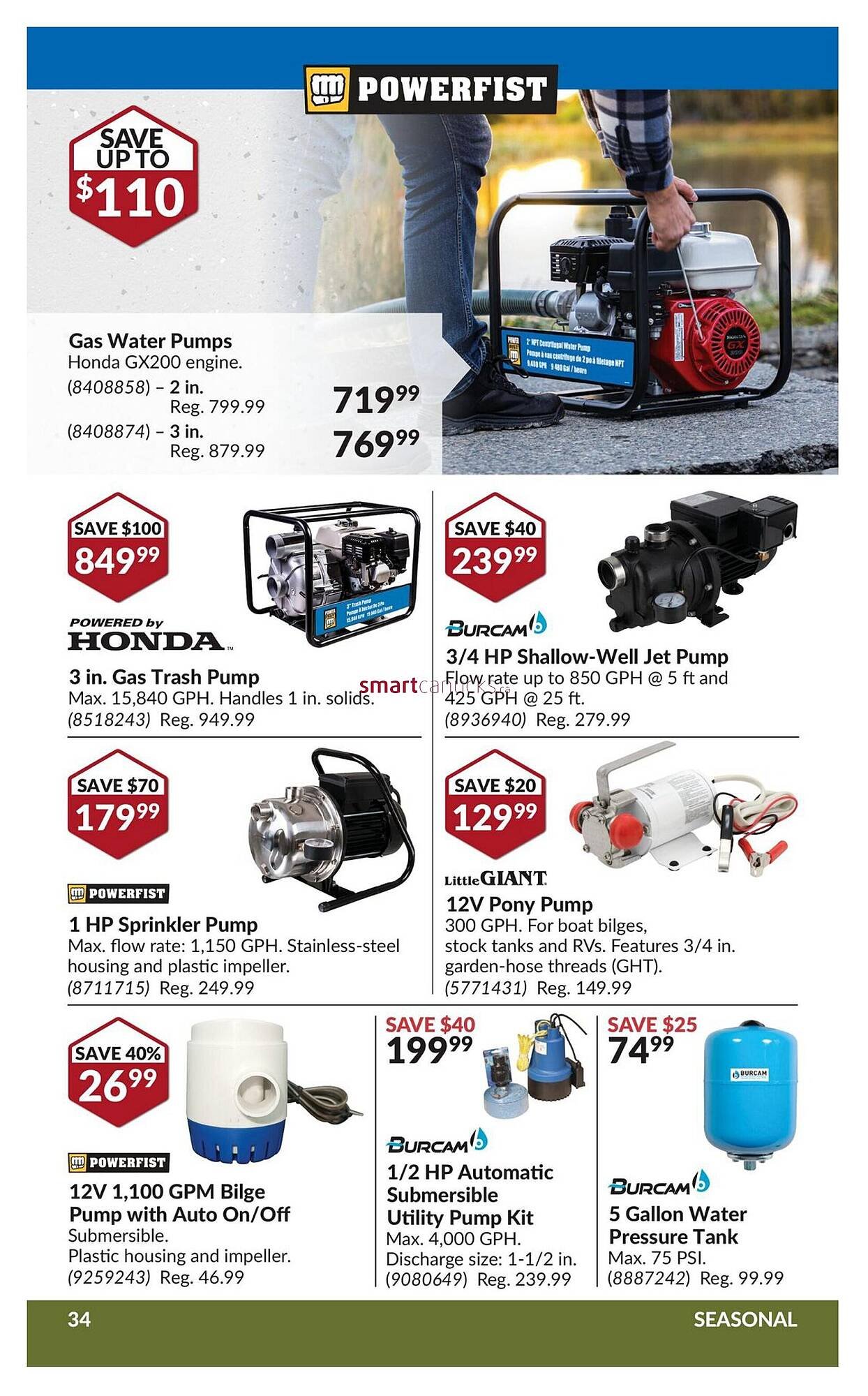 Princess Auto flyer