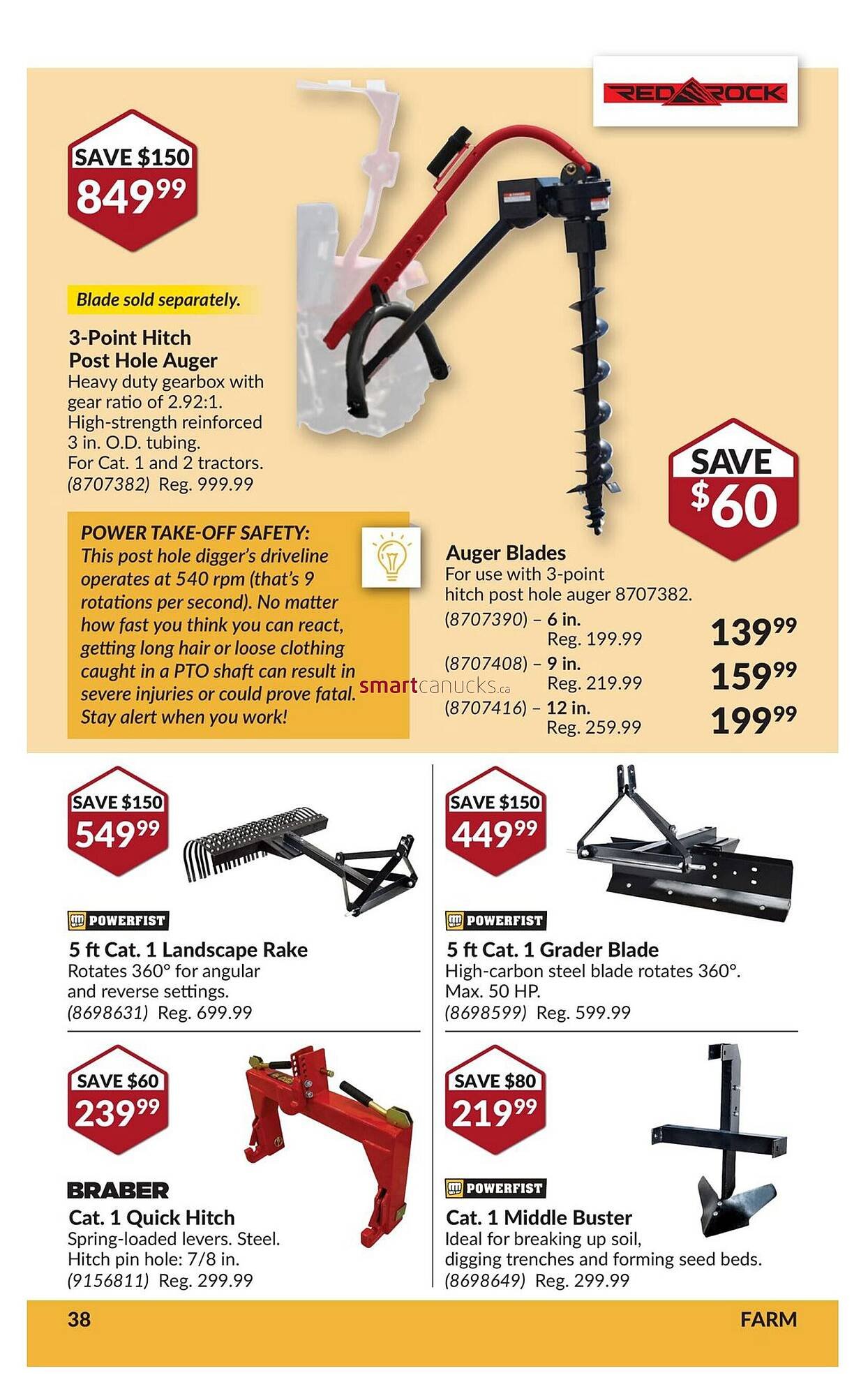 Princess Auto flyer
