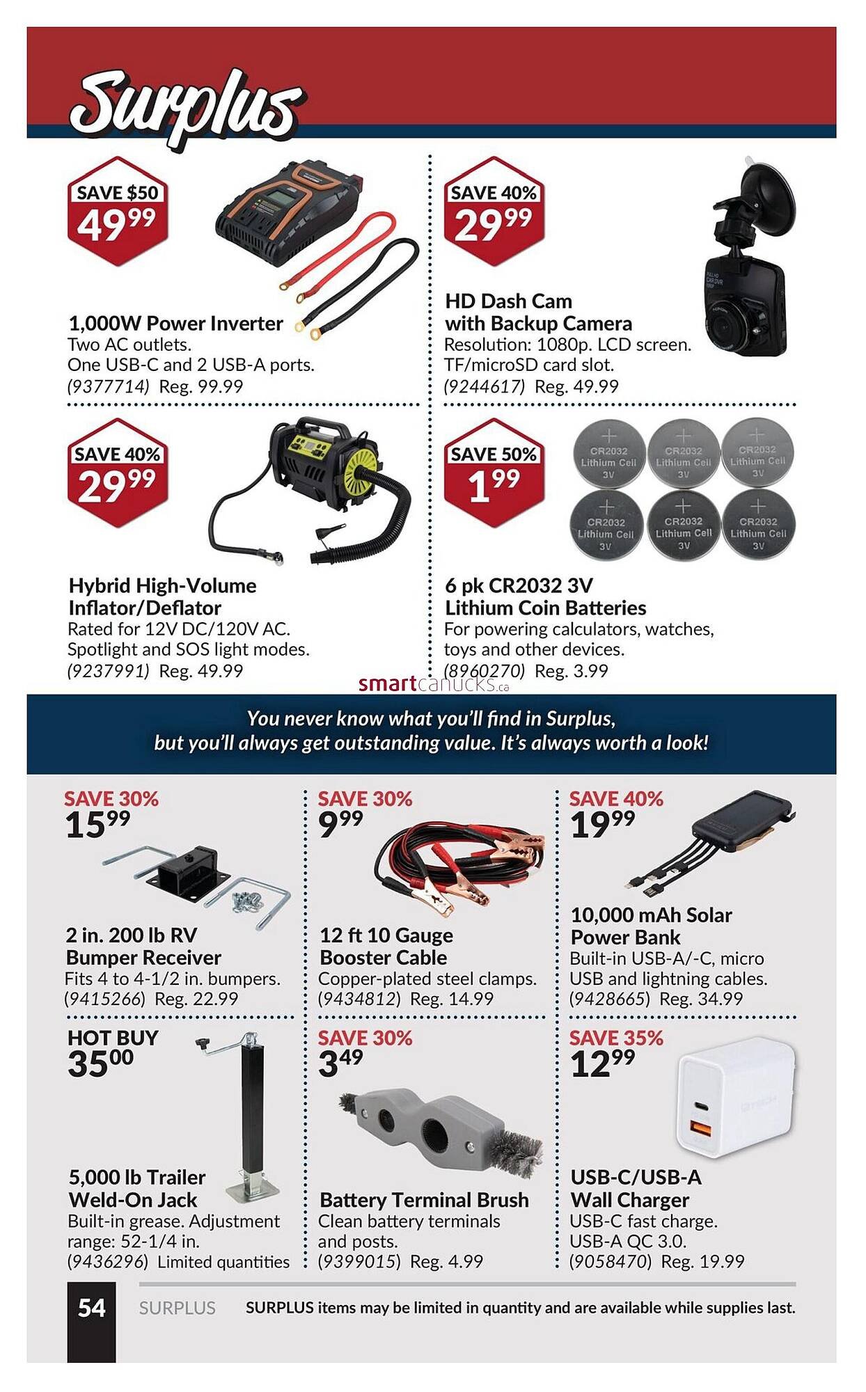 Princess Auto flyer