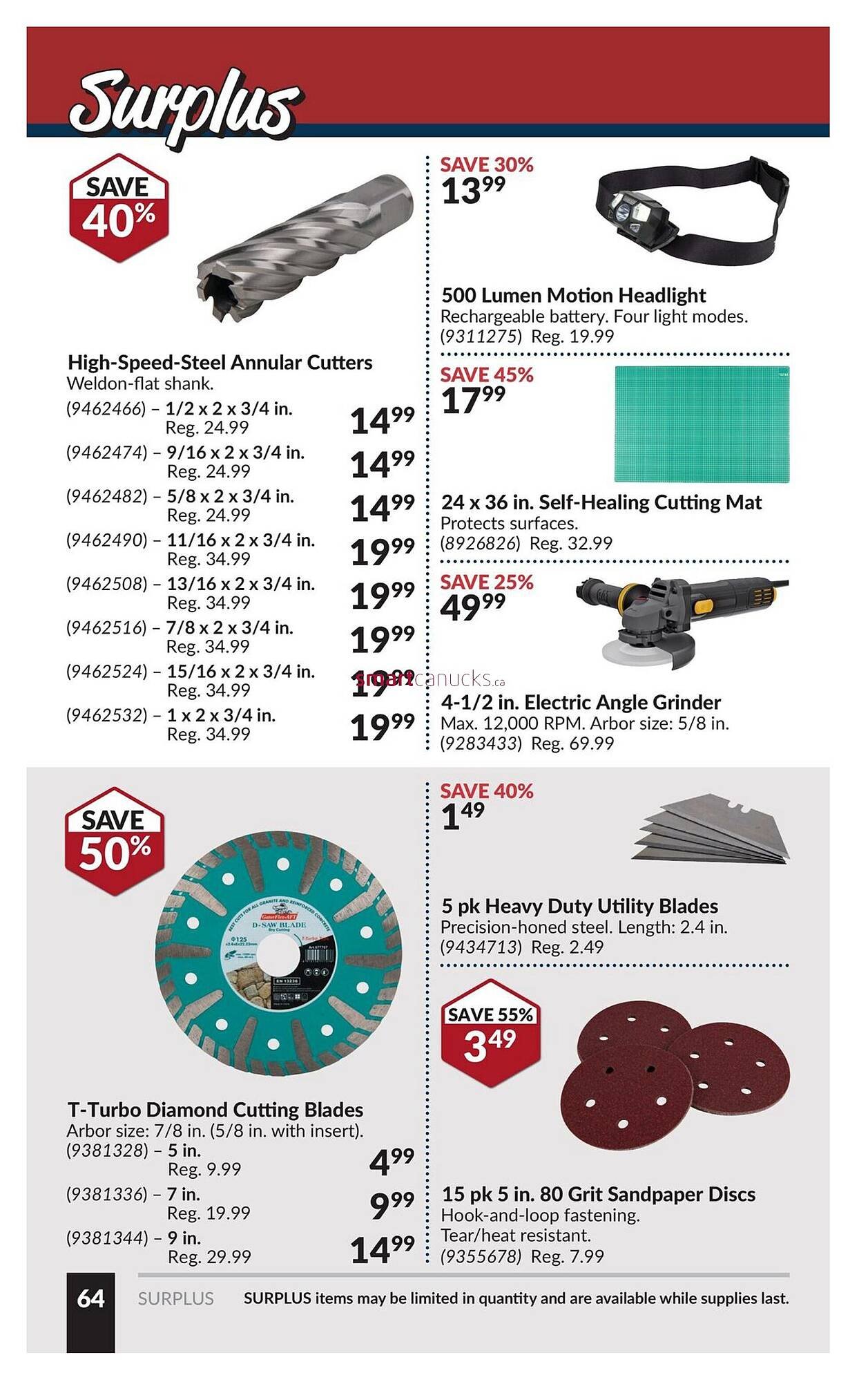 Princess Auto flyer