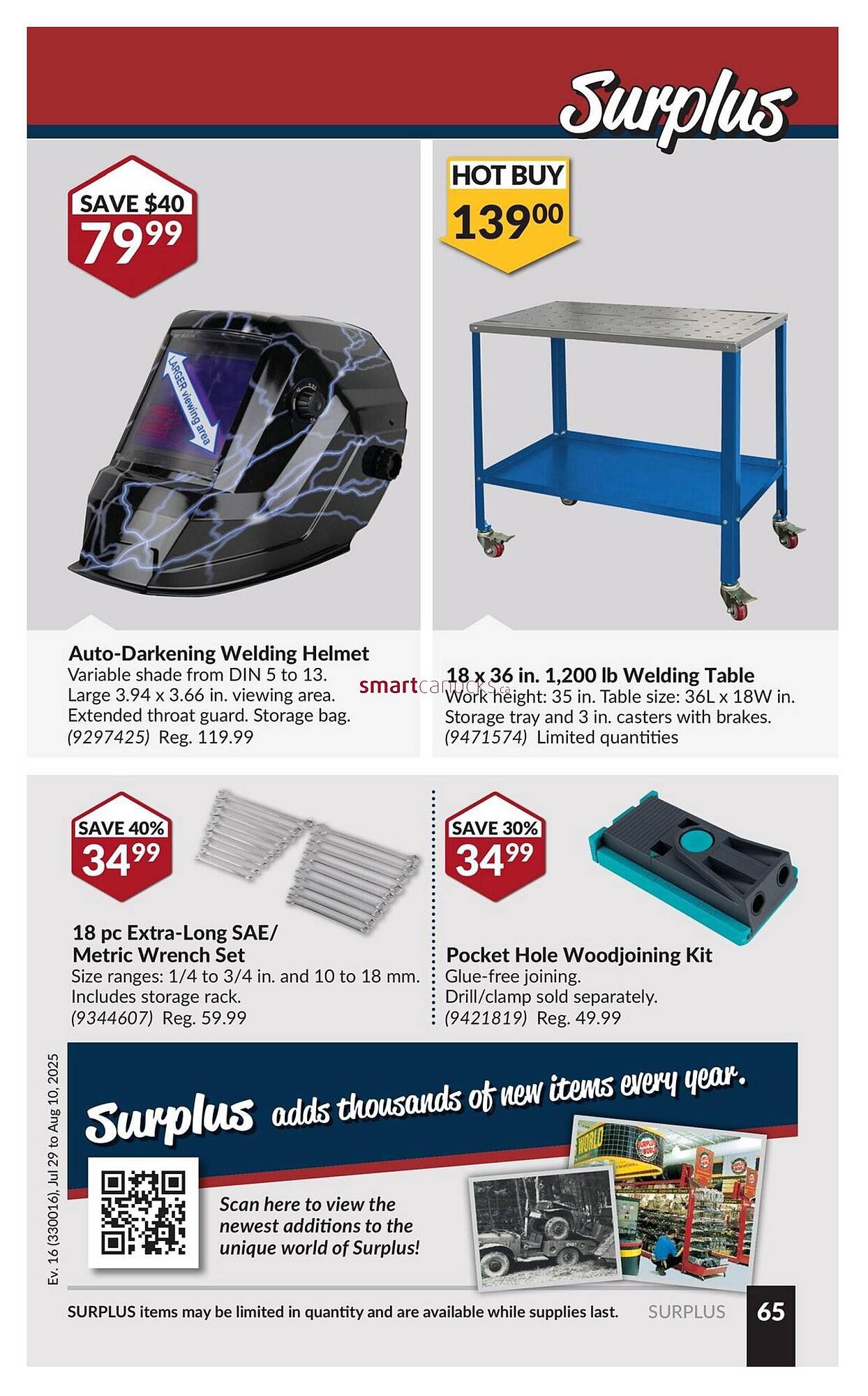 Princess Auto flyer
