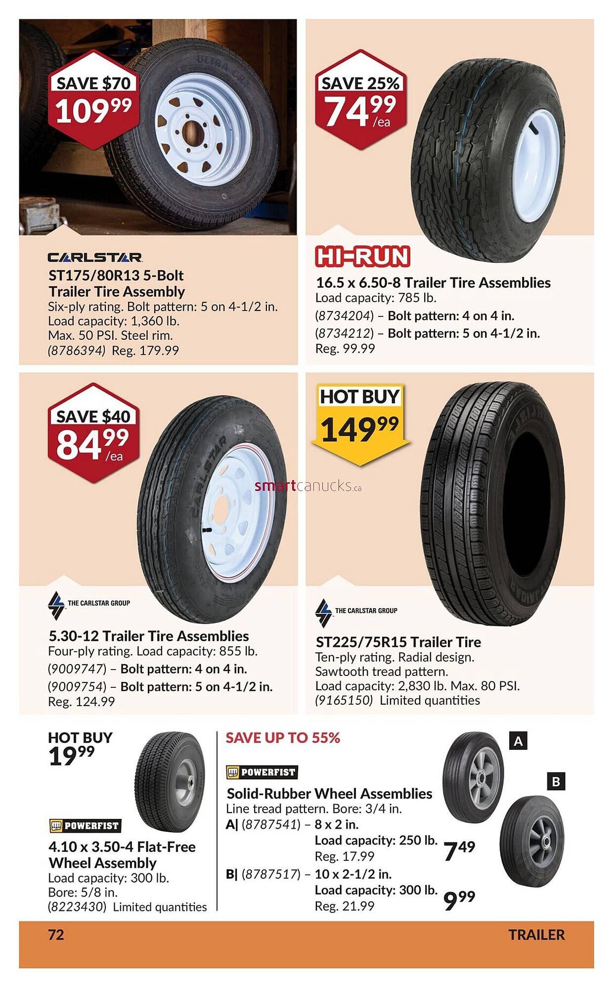 Princess Auto flyer