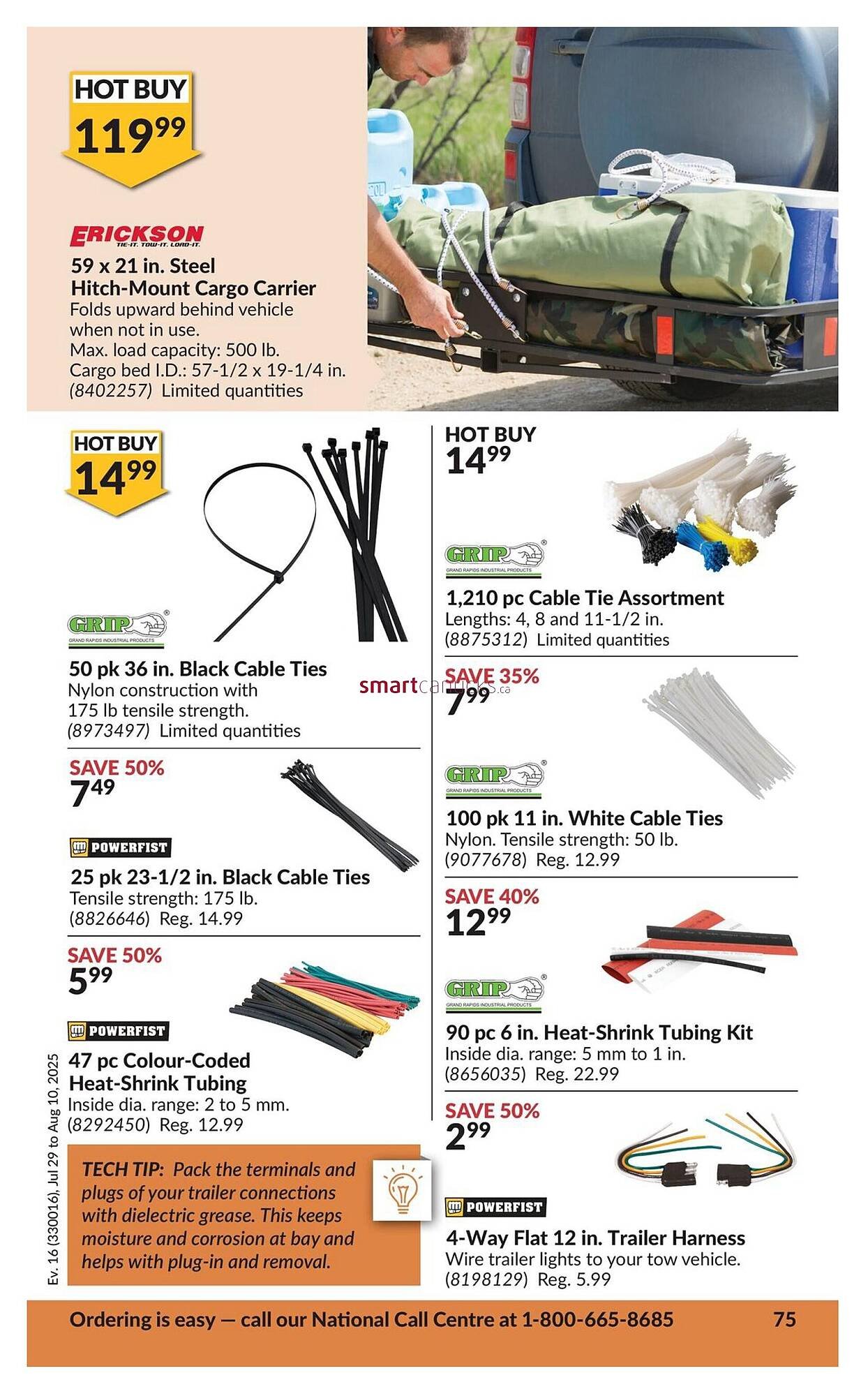 Princess Auto flyer