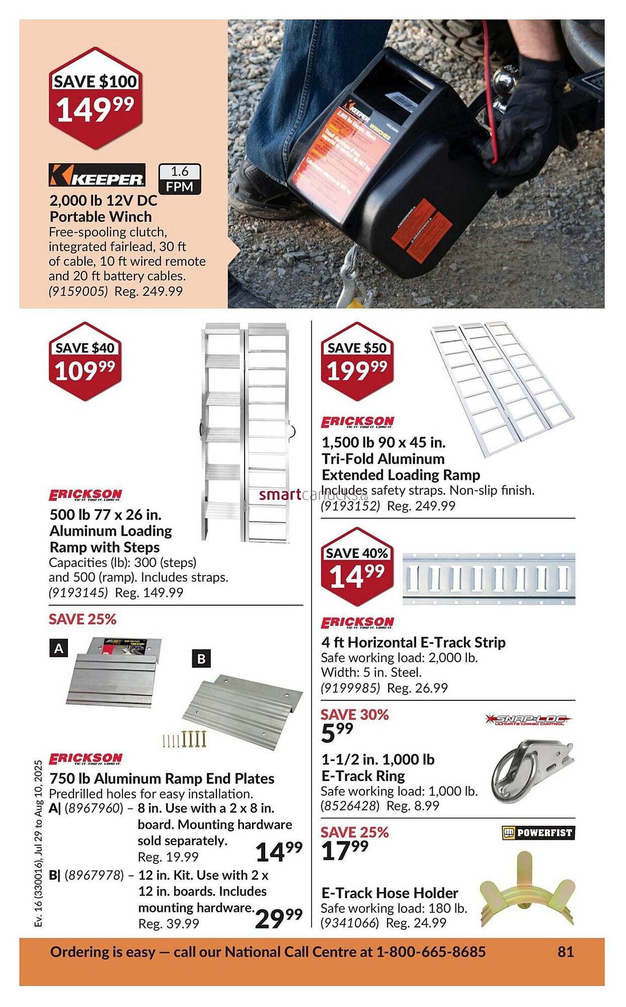 Princess Auto flyer