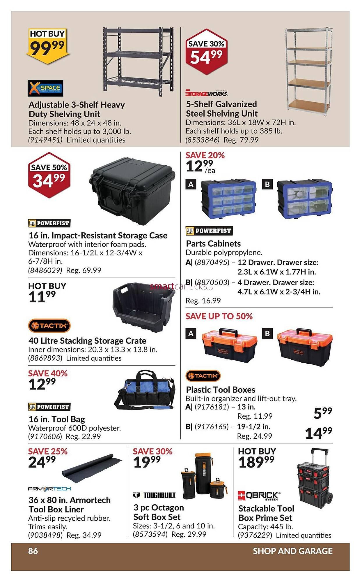 Princess Auto flyer