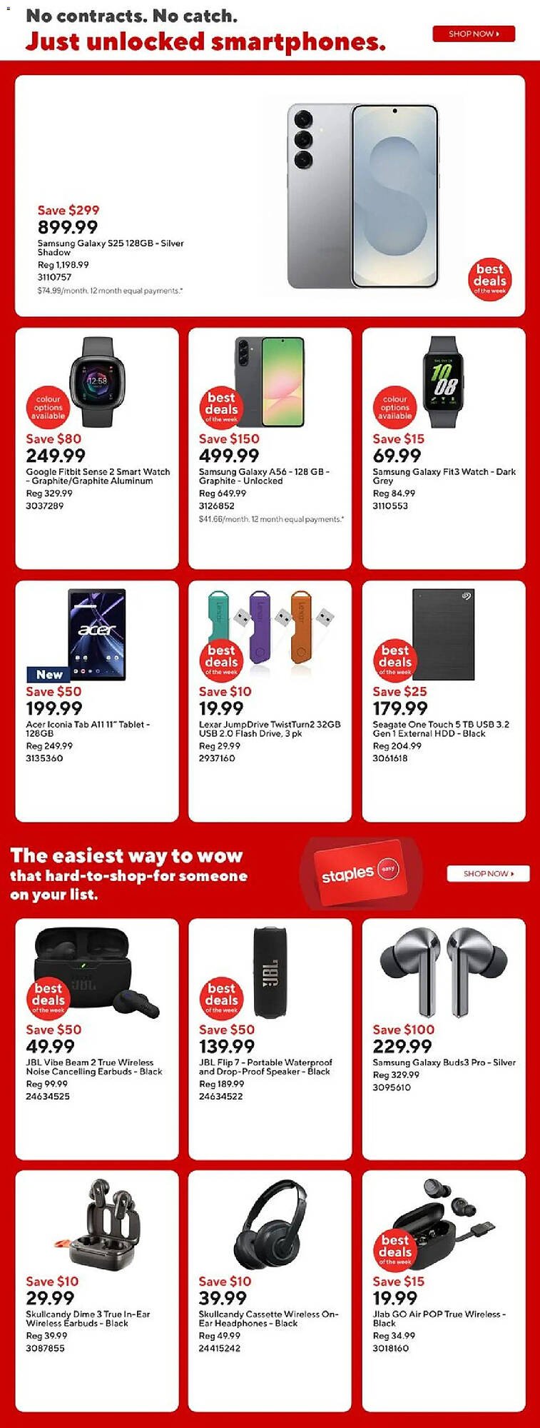 Staples flyer (2025-10-31 - 2026-01-03) | 13