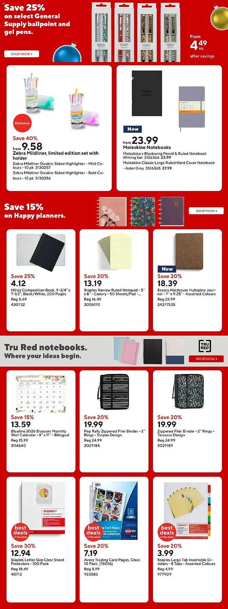 Staples flyer (2025-10-31 - 2026-01-03) | 17