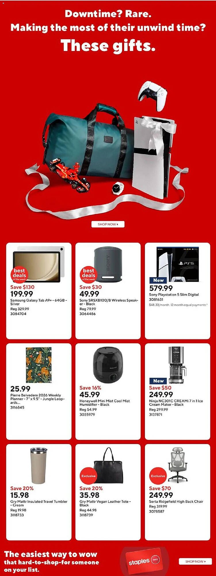 Staples flyer (2025-10-31 - 2026-01-03) | 6