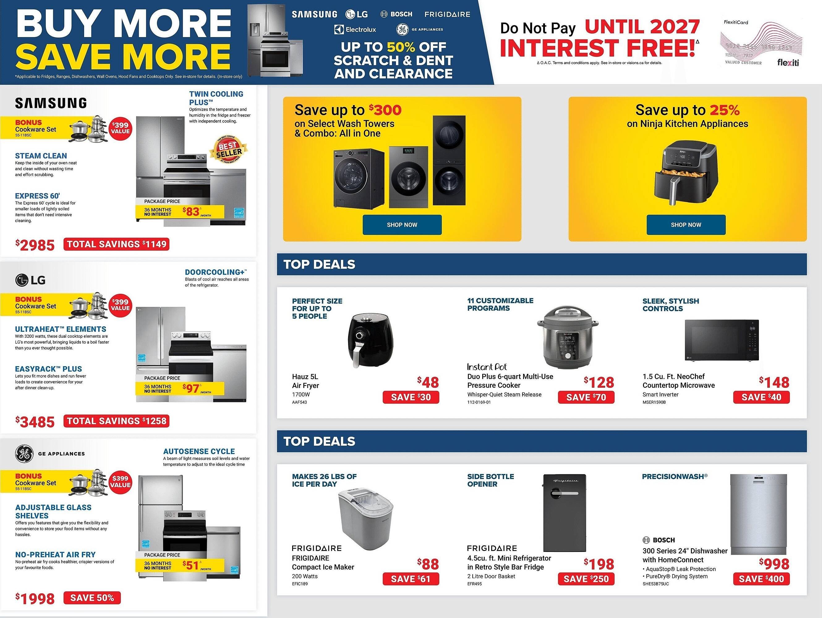 Visions Electronics flyer