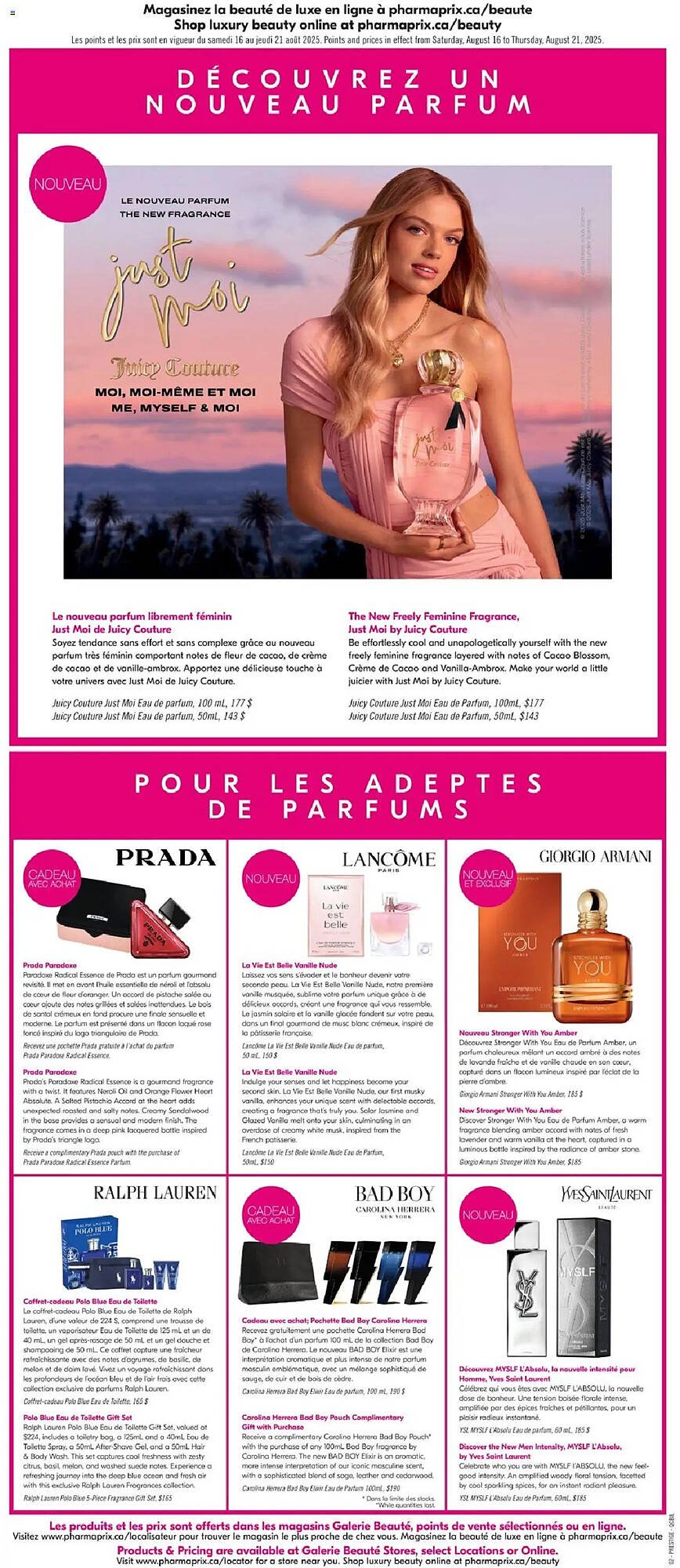 Pharmaprix flyer