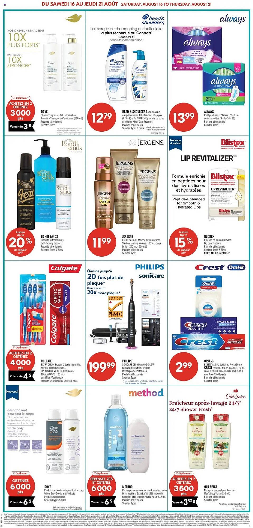 Pharmaprix flyer