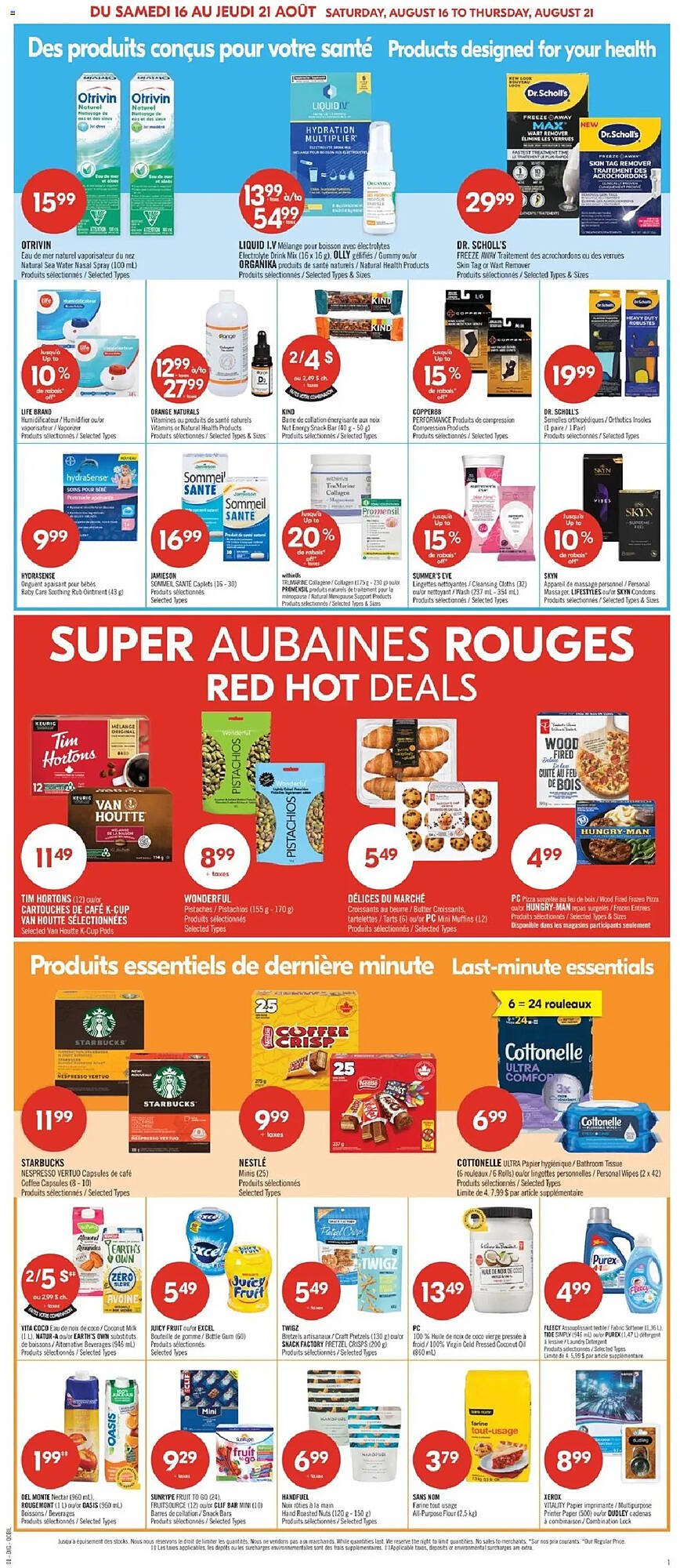 Pharmaprix flyer
