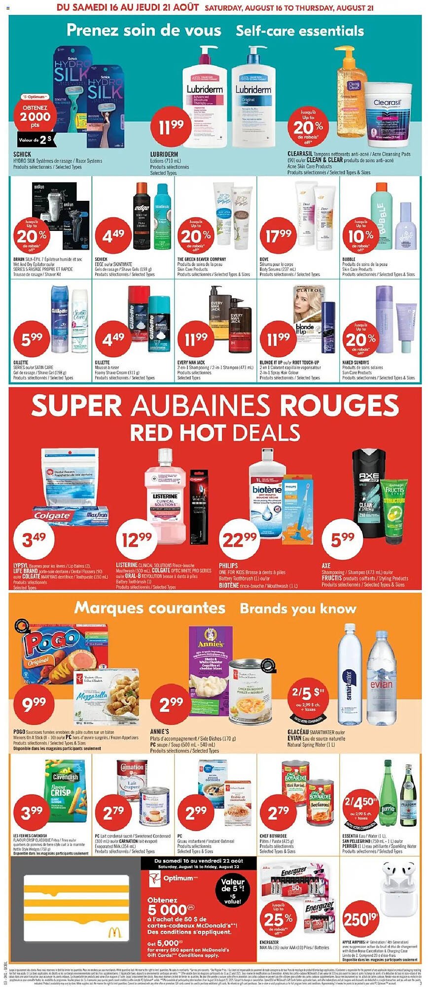 Pharmaprix flyer