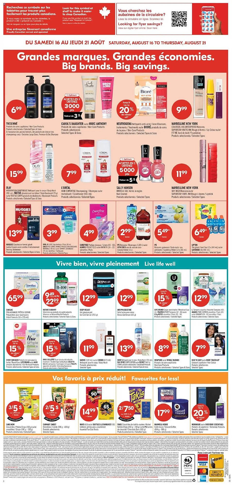 Pharmaprix flyer