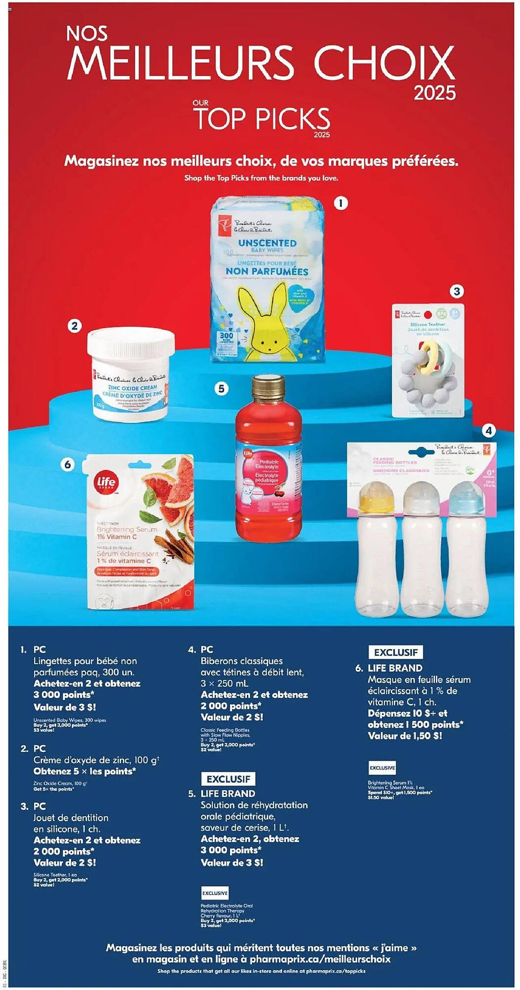 Pharmaprix flyer
