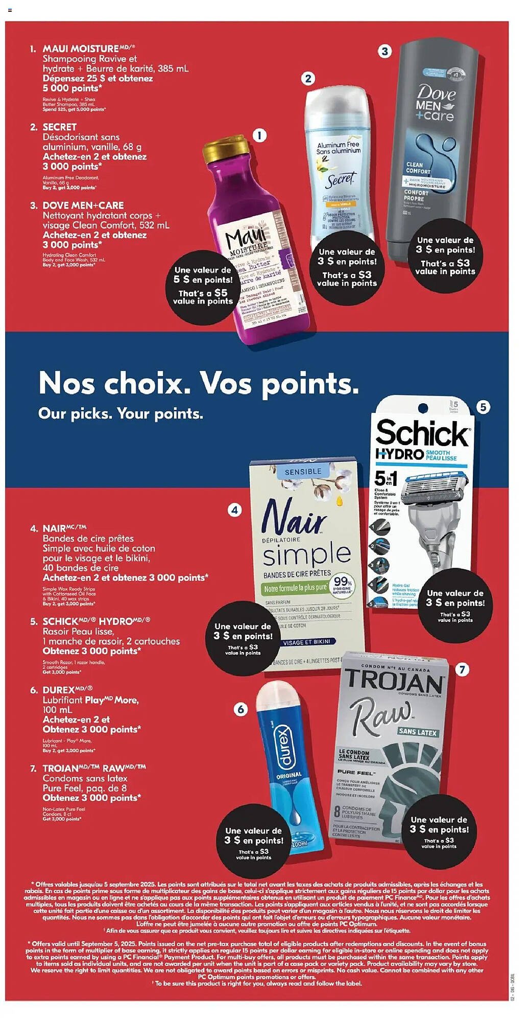 Pharmaprix flyer