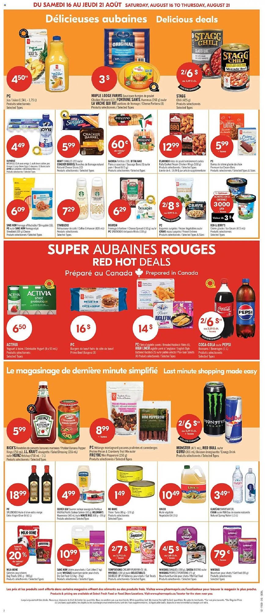 Pharmaprix flyer