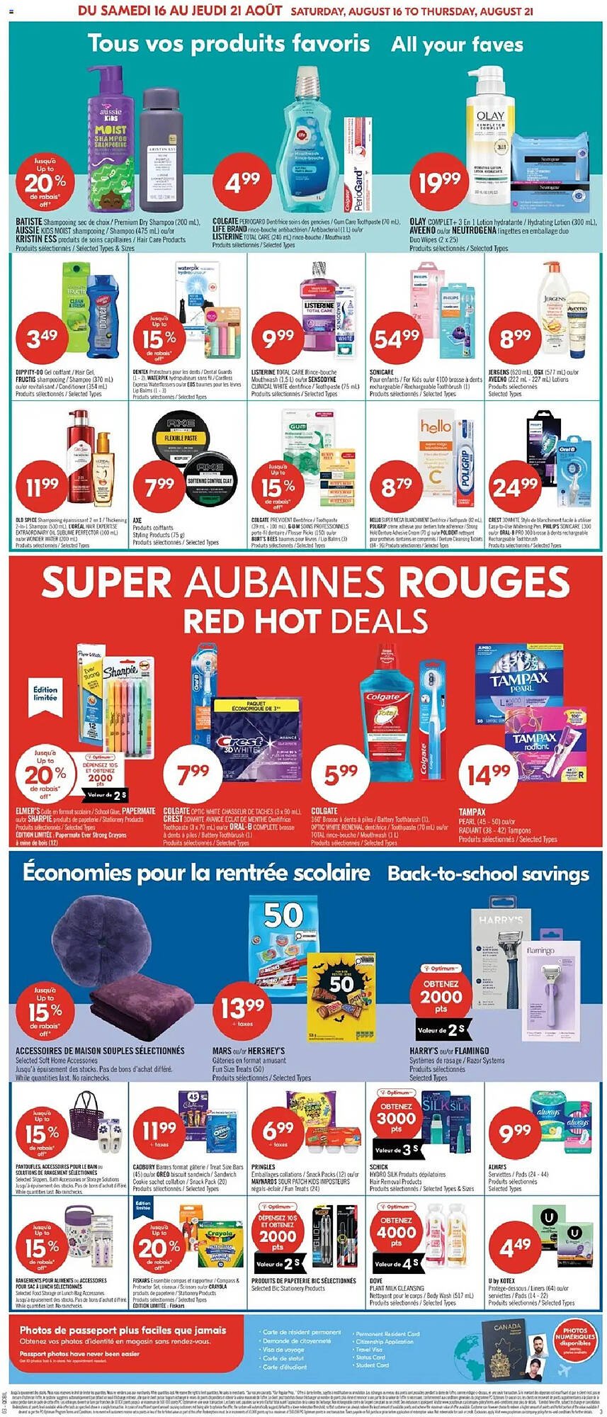 Pharmaprix flyer