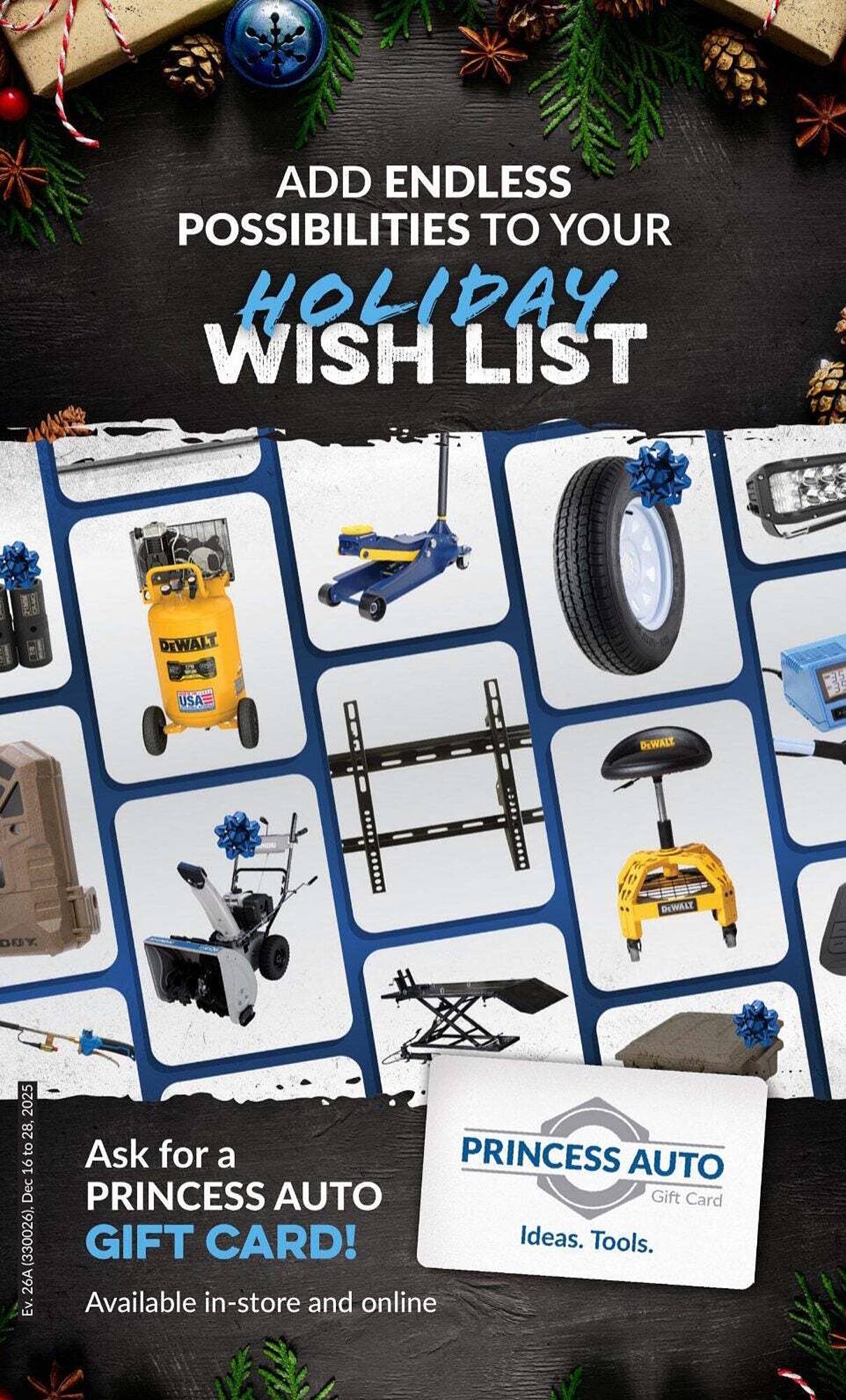 Princess Auto flyer (2025-12-12 - 2025-12-19) | 32