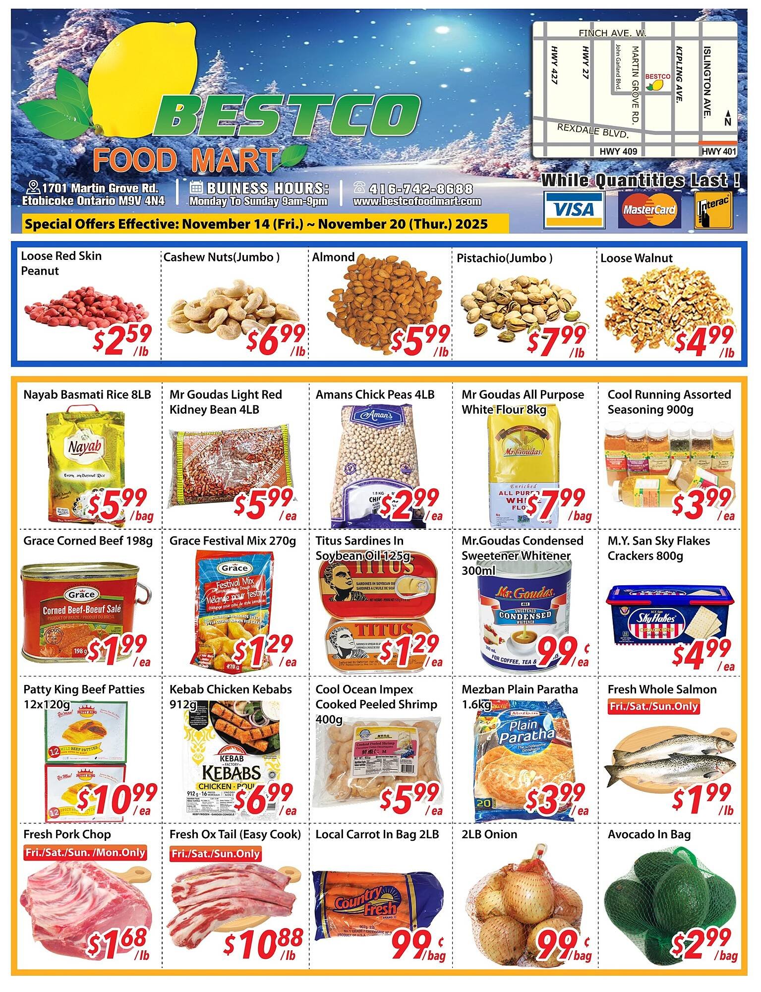 Bestco Food Mart flyer (2025-11-14 - 2025-11-20) | 1