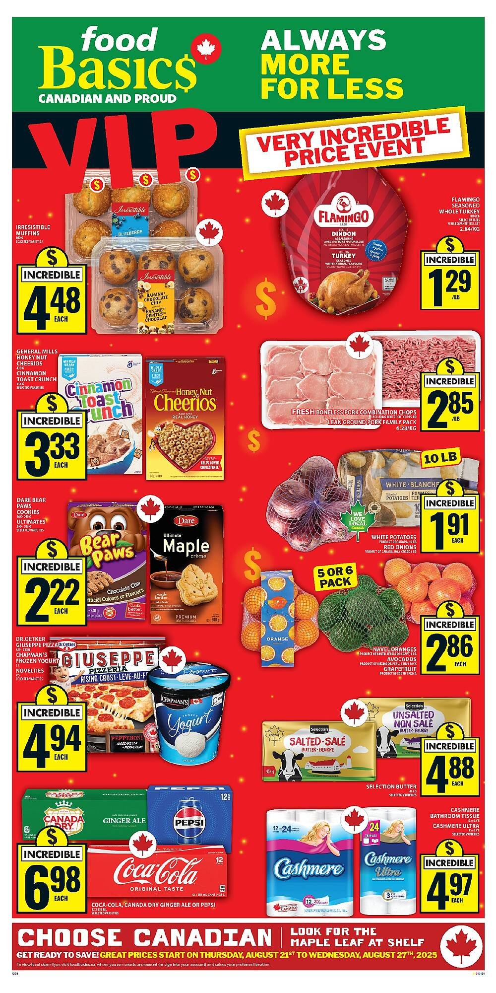 Food Basics flyer