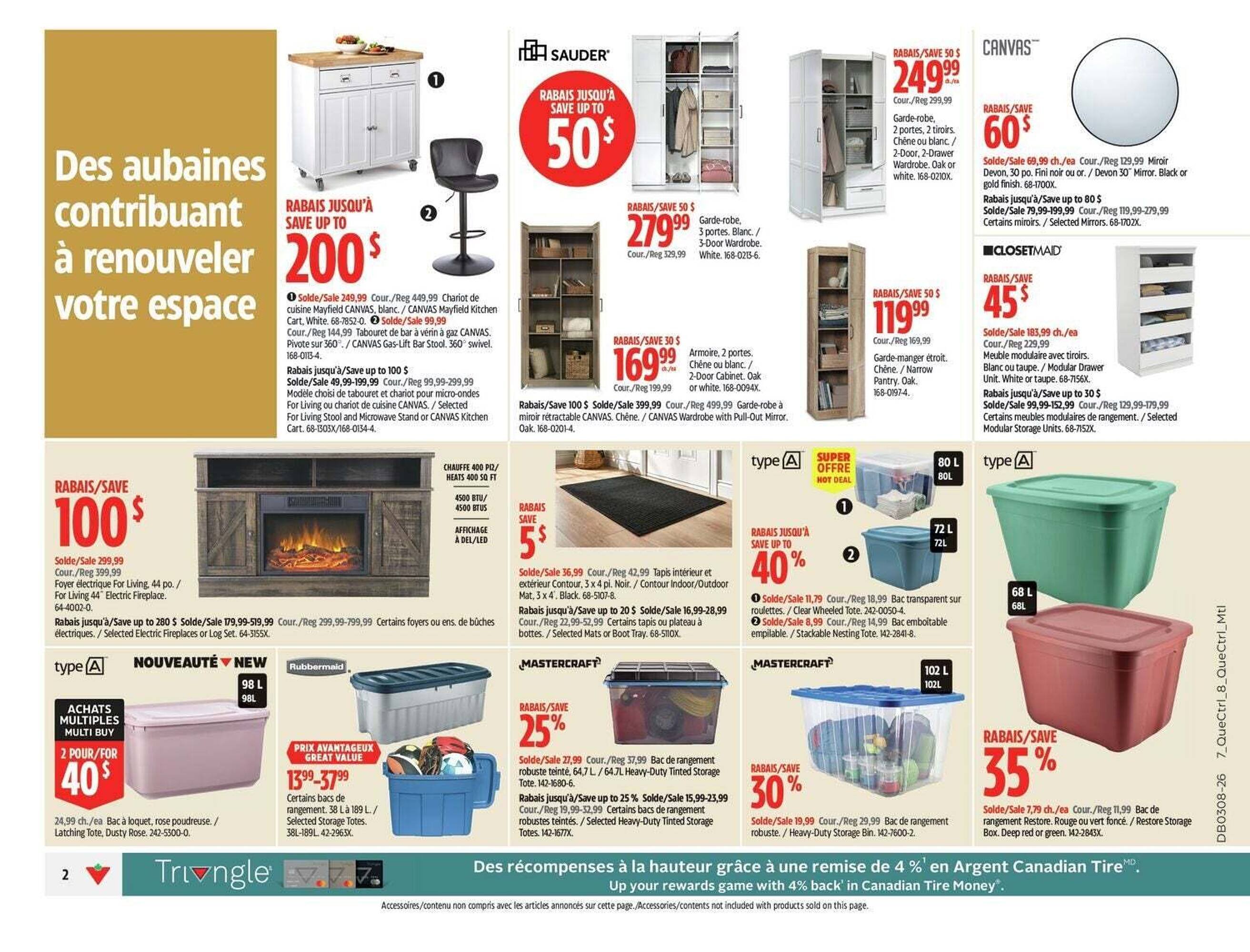 Canadian Tire flyer