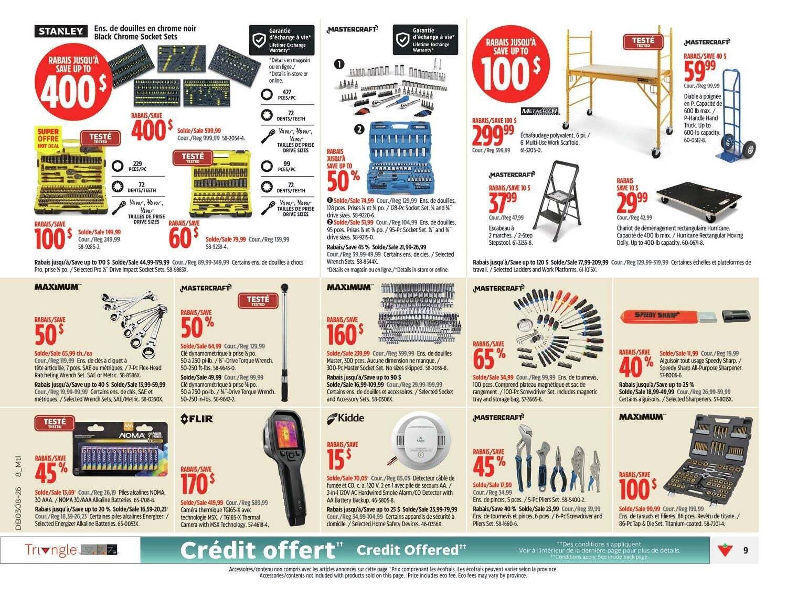 Canadian Tire flyer