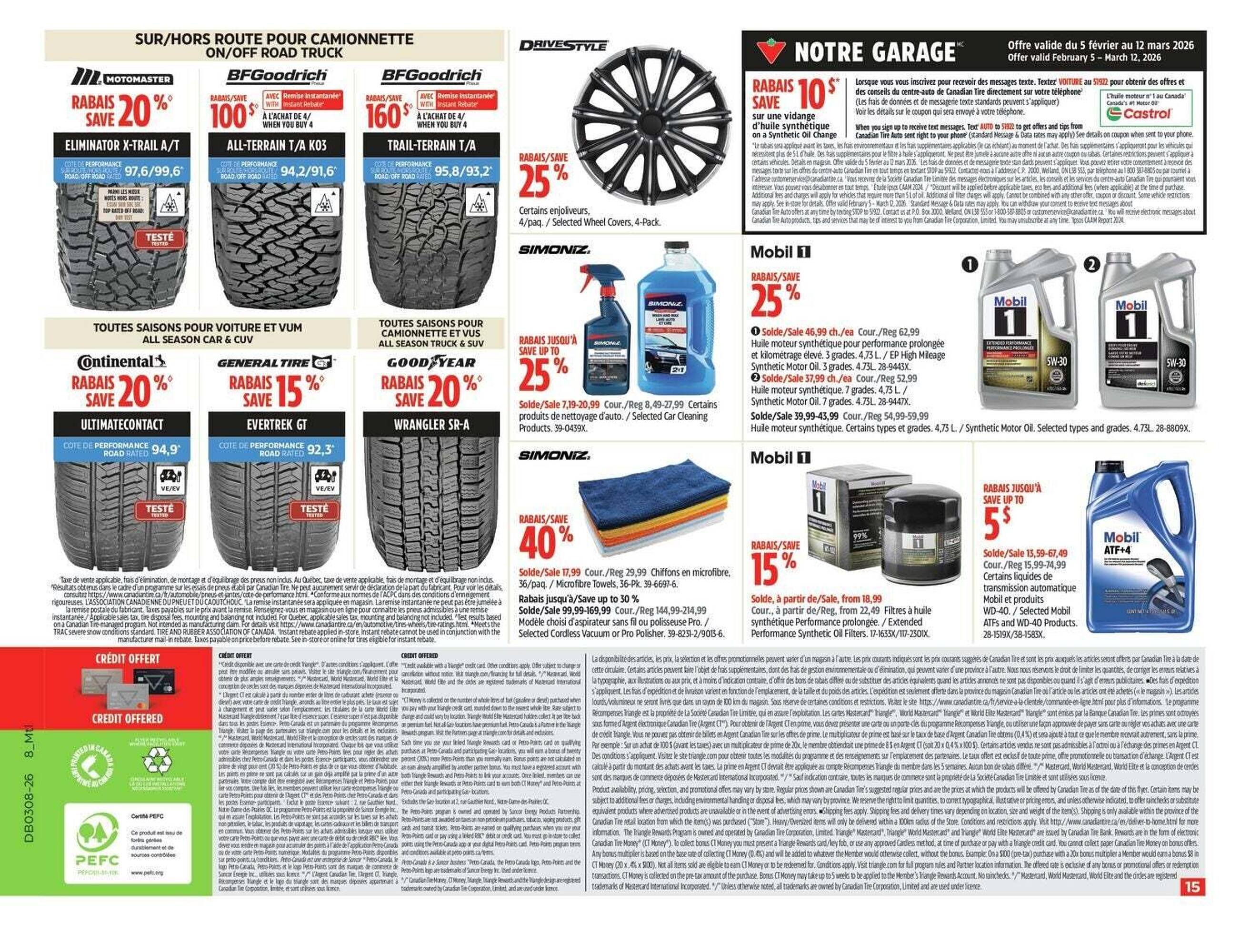 Canadian Tire flyer